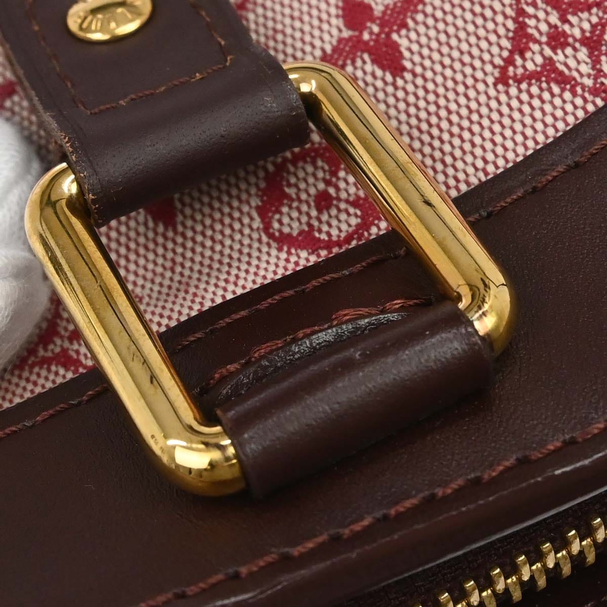 Louis Vuitton 2004 Bordeaux Monogram Mini Lucille PM Handbag M92678