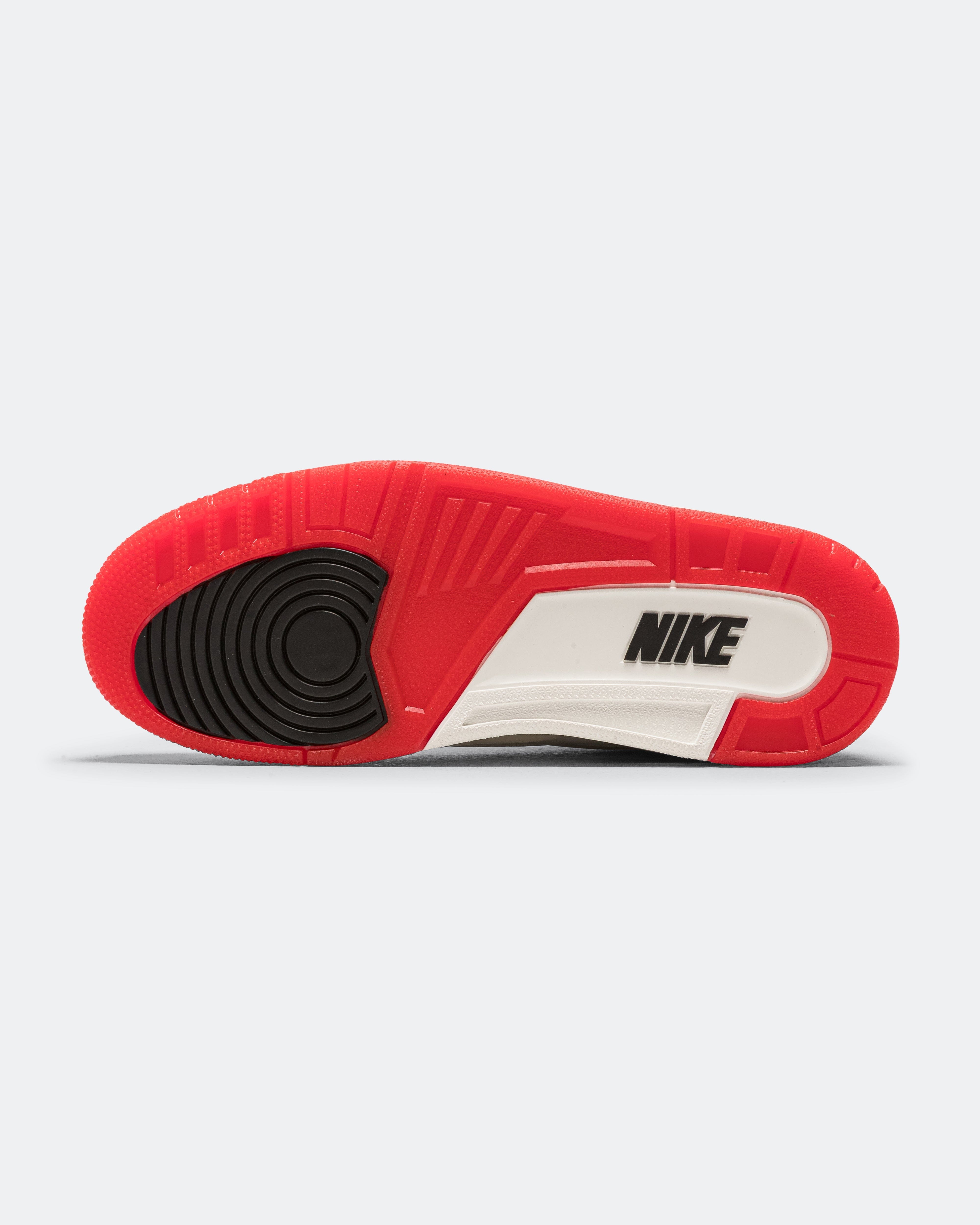 Air Jordan 3 Retro OG - Sail/Black-University Red-Pale Ivory