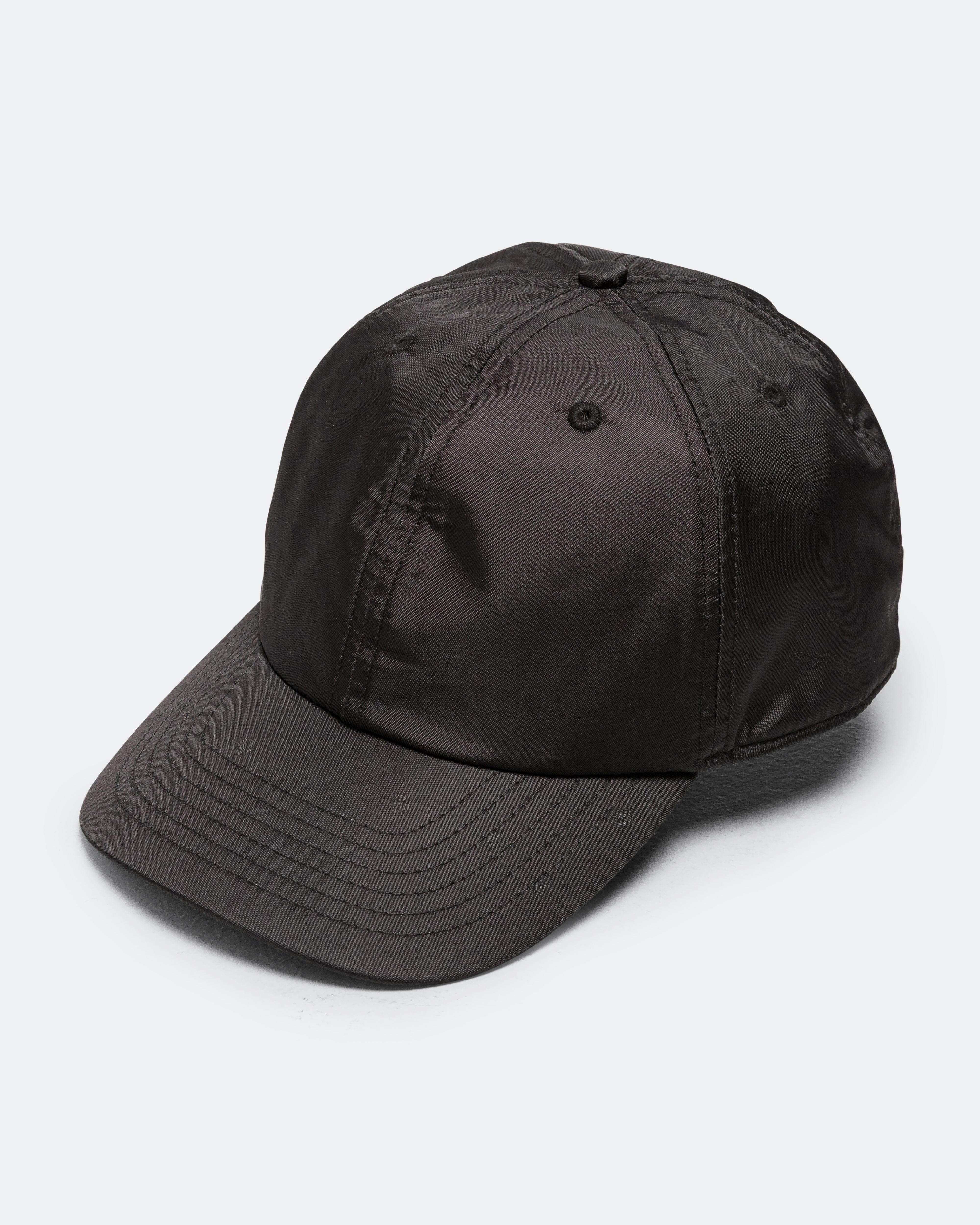 MM6 Nylon Tonal Cap - Black