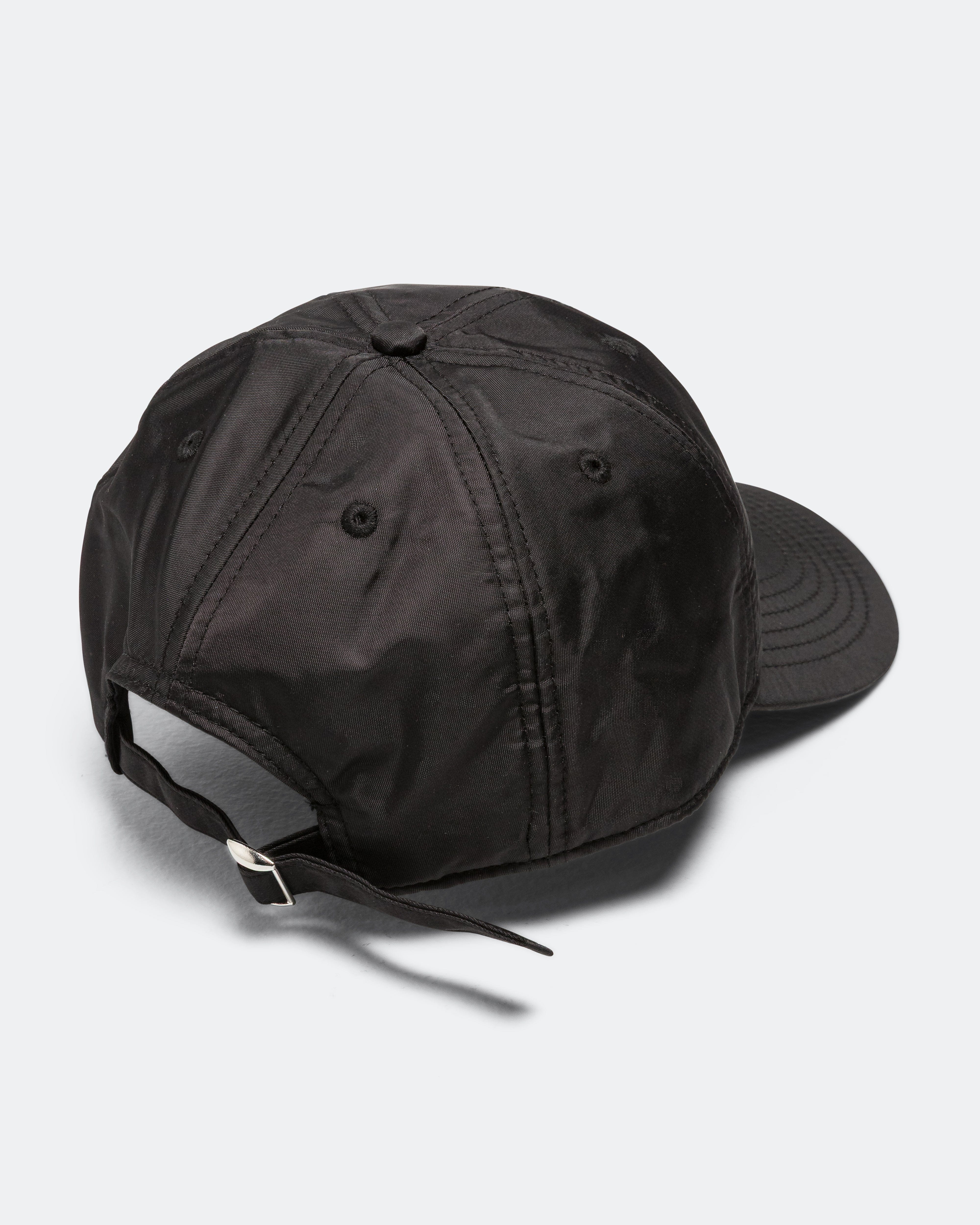 MM6 Nylon Tonal Cap - Black