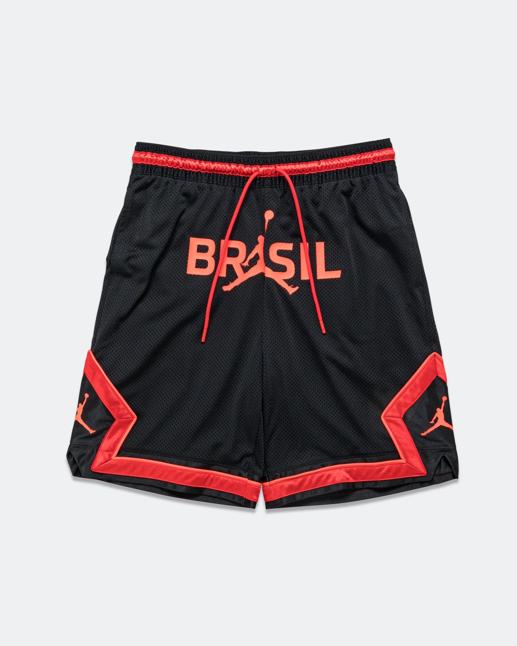 Air Jordan Jordan Mesh Diamond Shorts - Black/University Red