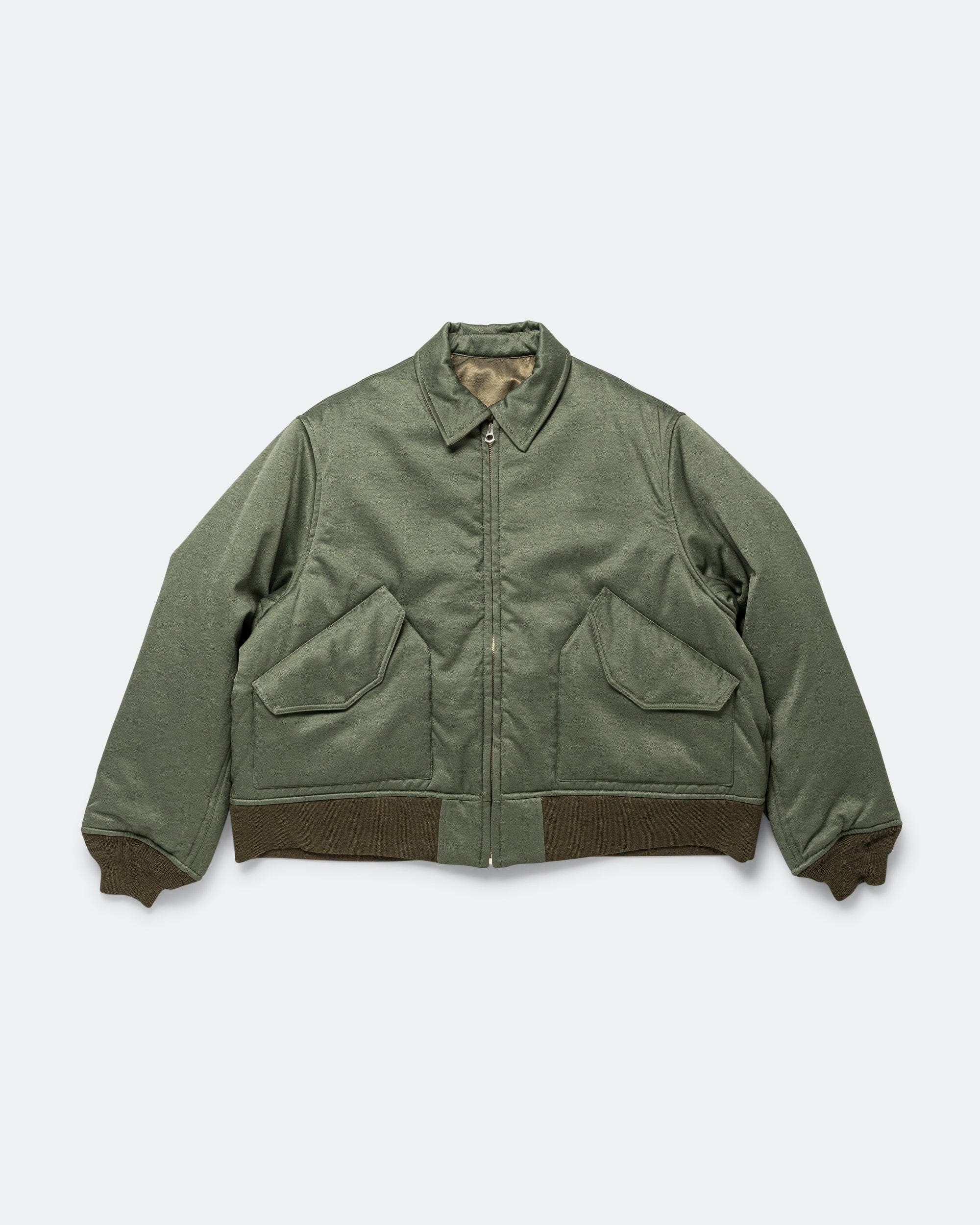 Unlikely Reversible Flight Yokosuka Jacket - Sage Green