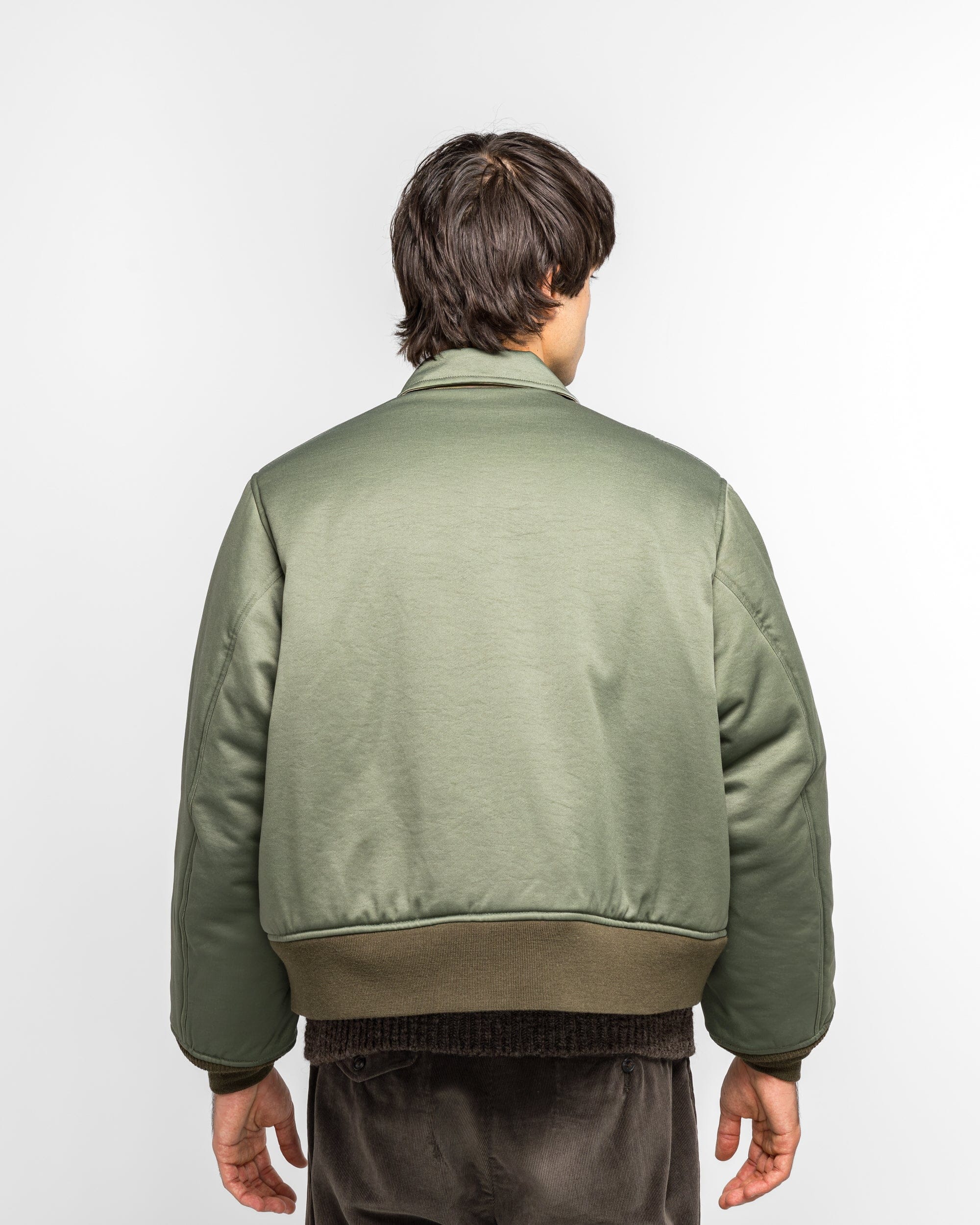 Unlikely Reversible Flight Yokosuka Jacket - Sage Green