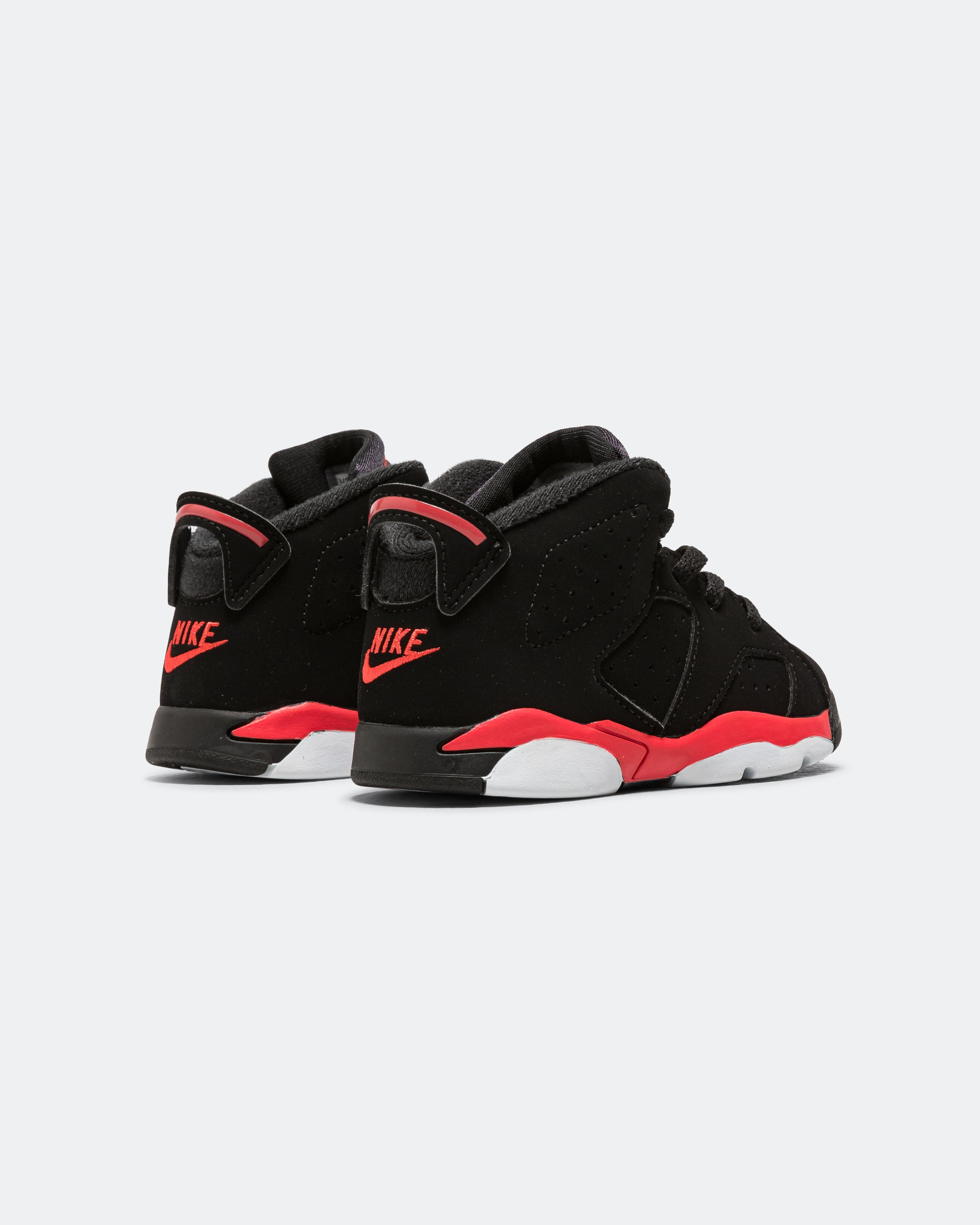 Air Jordan 6 Retro (TD) - Black/Light Crimson