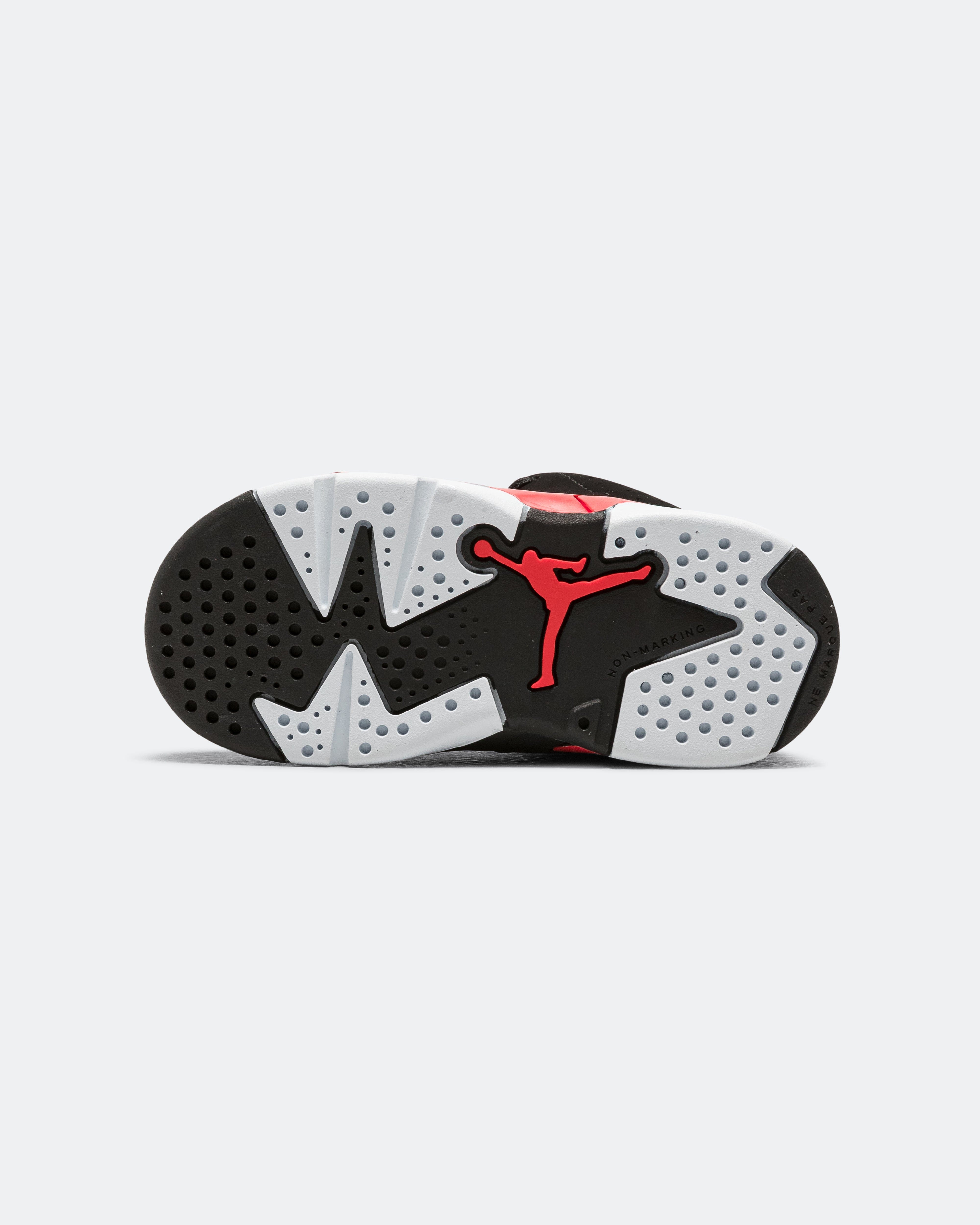 Air Jordan 6 Retro (TD) - Black/Light Crimson