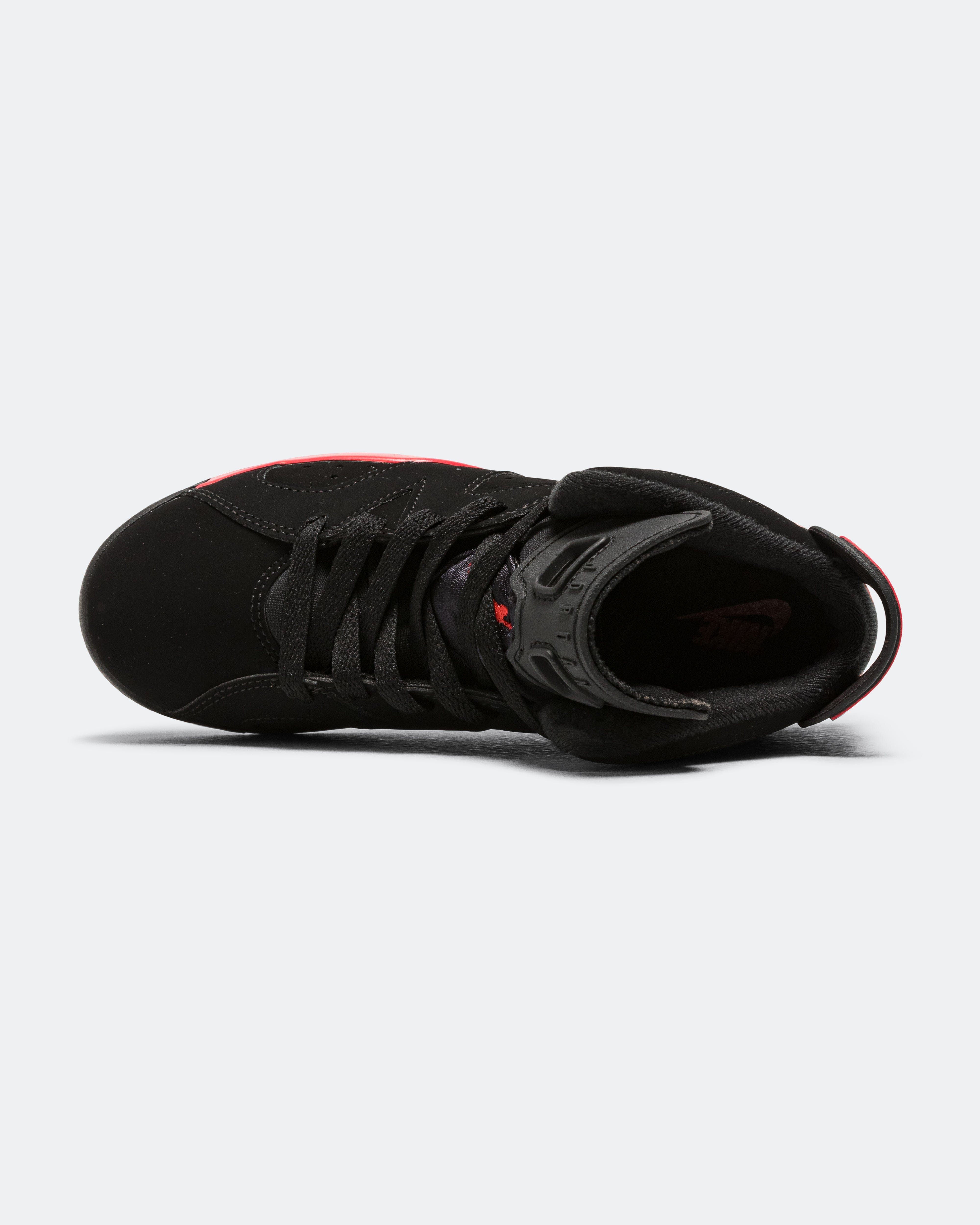 Air Jordan 6 Retro (PS) - Black/Light Crimson