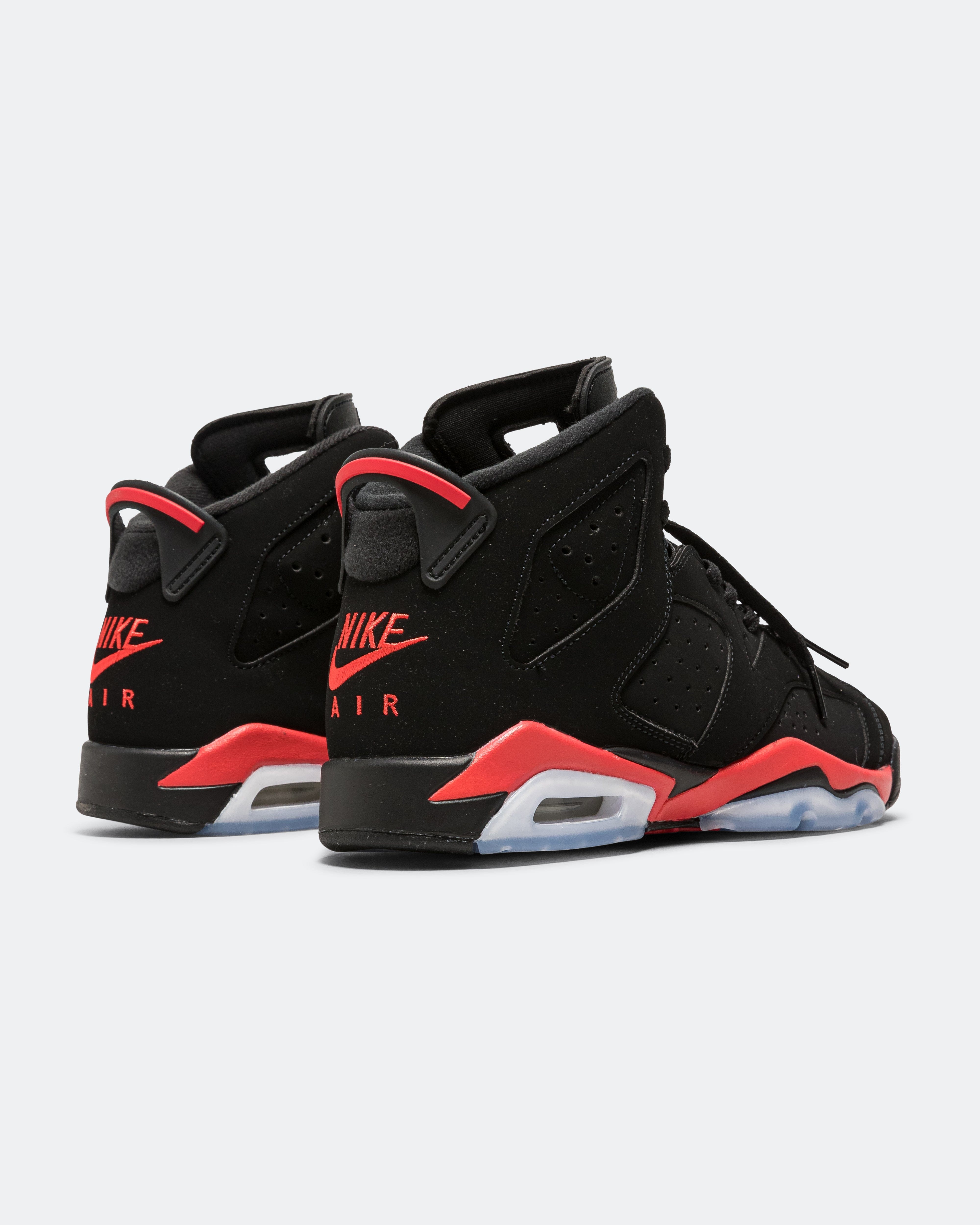 Air Jordan 6 Retro (GS) - Black/Light Crimson