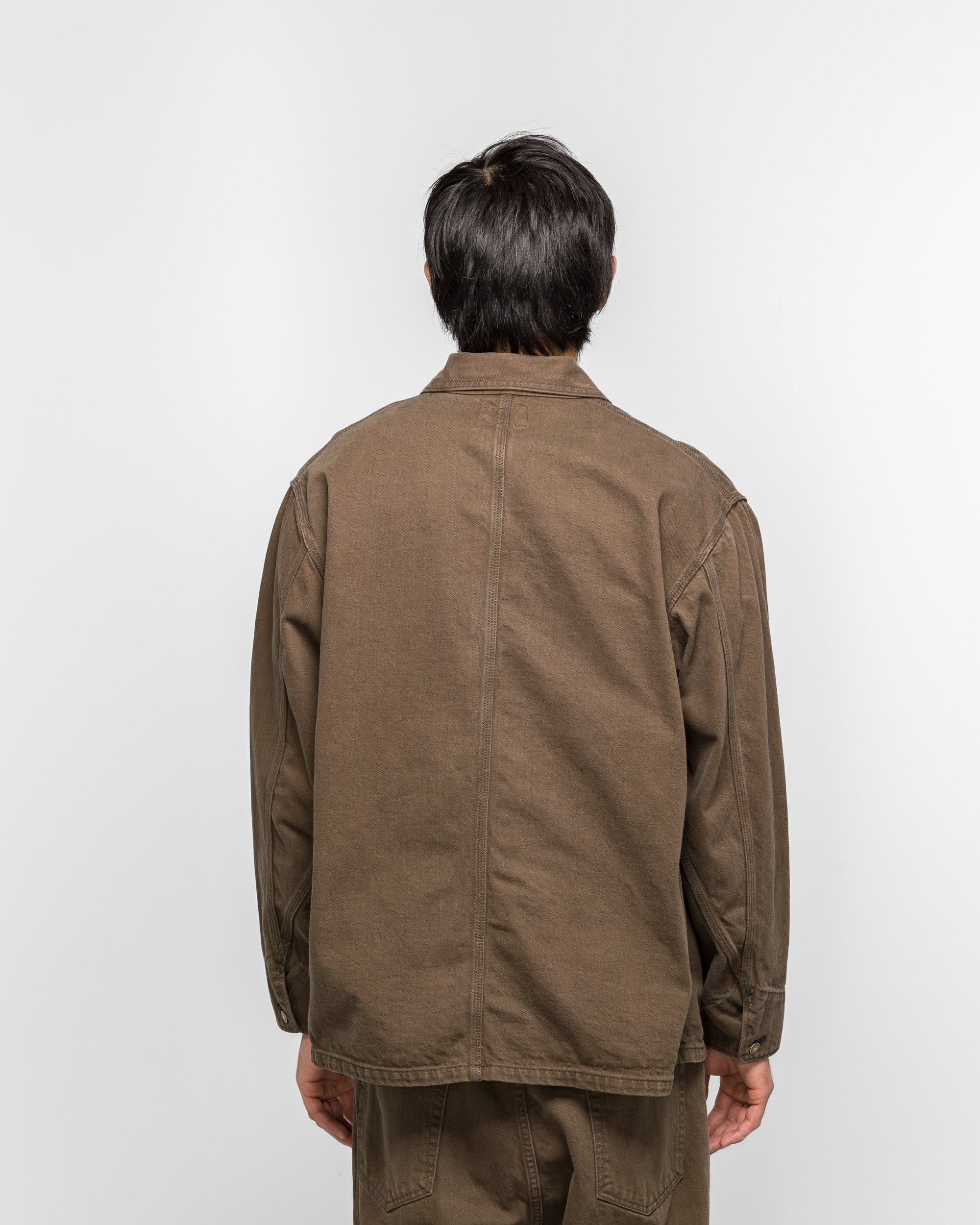 Unlikely Chore Jacket Color Denim - Brown Wash
