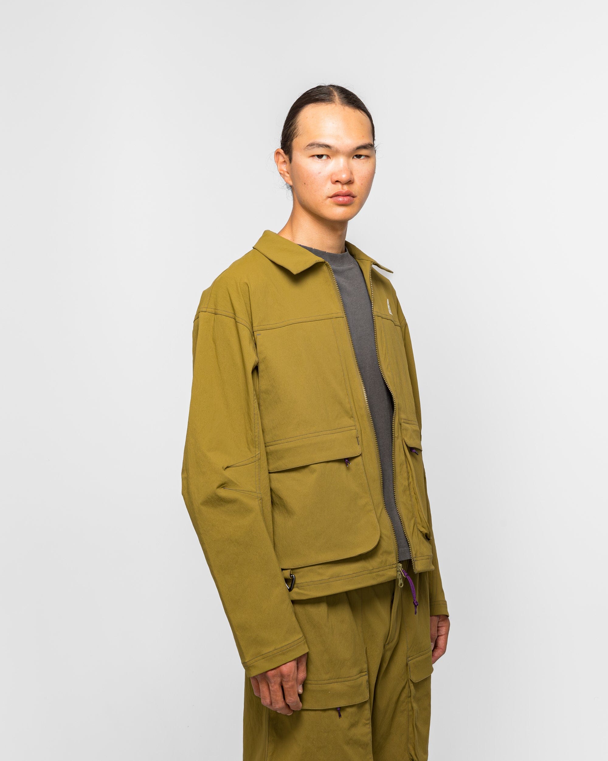 Nike ACG UV Smith Summit Jacket - Olive Flak/Anthracite-Summit White