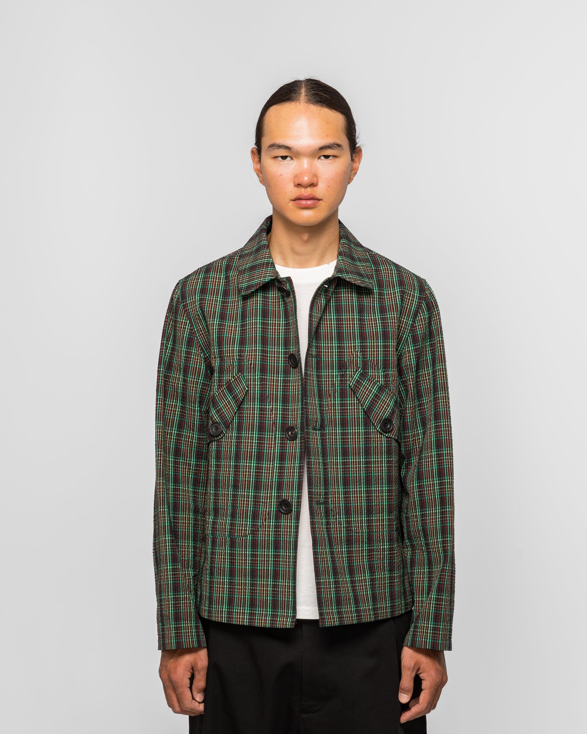 Dudley Coppice Orchard Jacket - Germanium Check