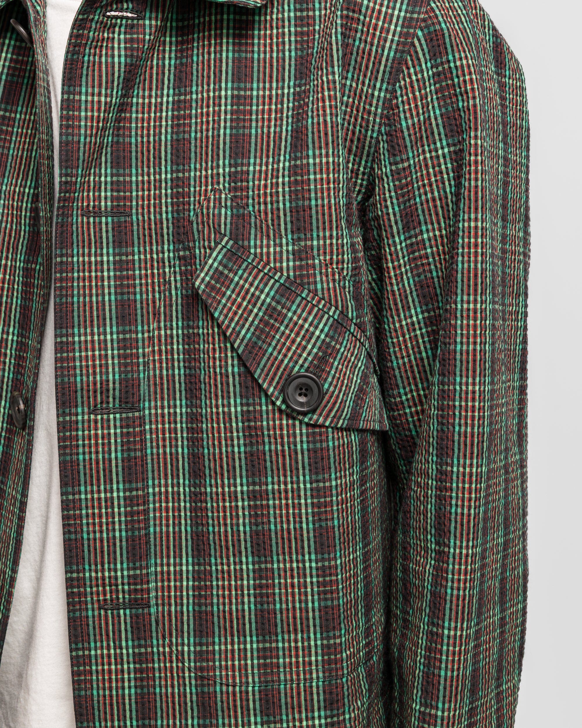 Dudley Coppice Orchard Jacket - Germanium Check