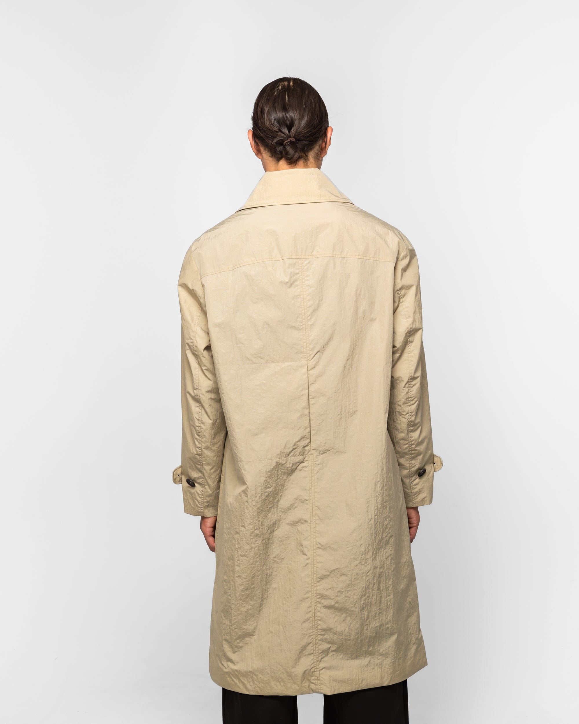 Dudley Coppice Courtyard Coat - Sandstone Taffeta