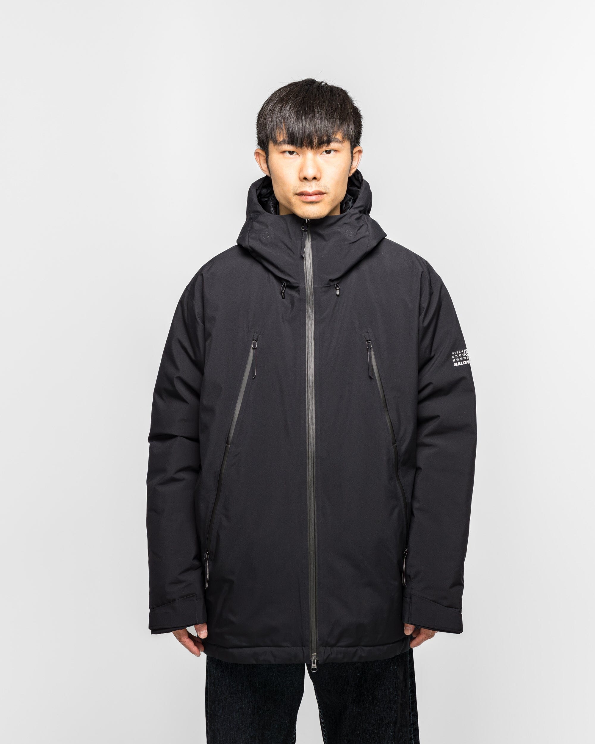 MM6 GORE-TEX Down Jacket x Salomon - Black Tessuto Technical