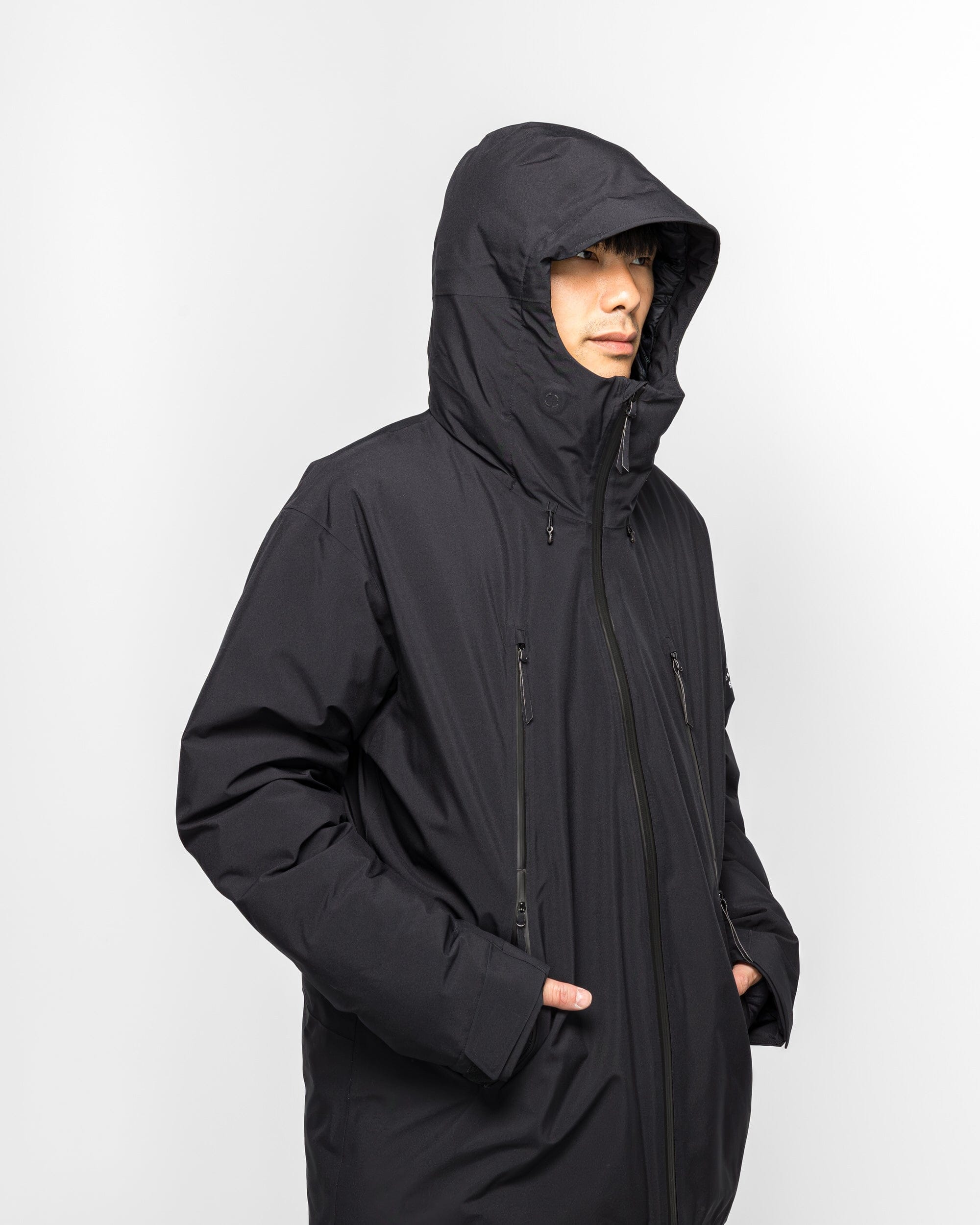 MM6 GORE-TEX Down Jacket x Salomon - Black Tessuto Technical