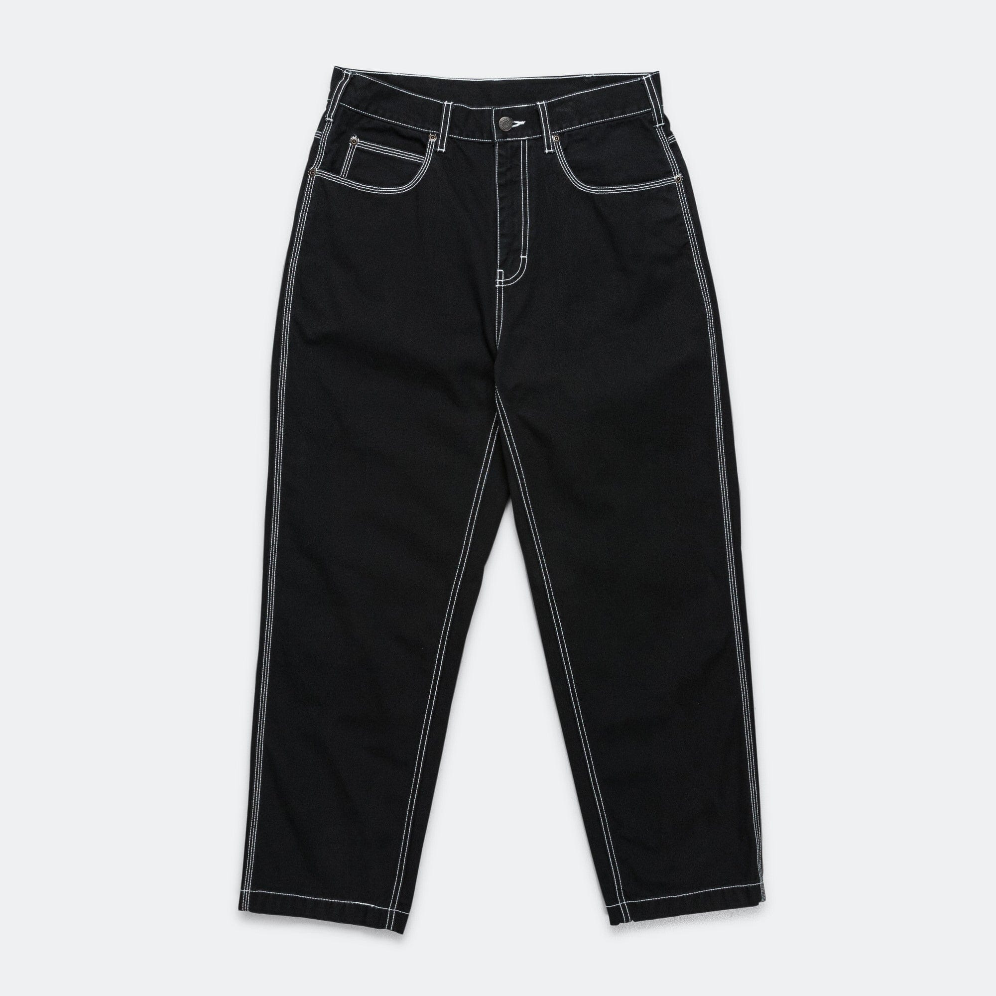 thisisneverthat Contrast Stitch Pant - Black