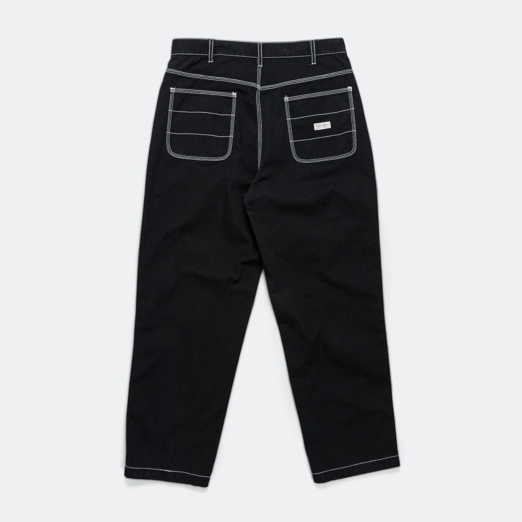thisisneverthat Contrast Stitch Pant - Black