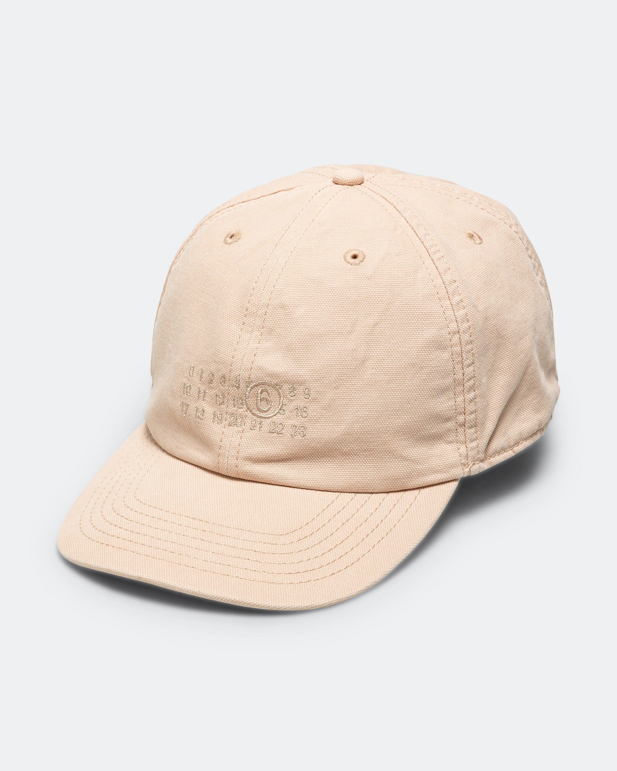 MM6 Cotton Canvas Cap - Pink