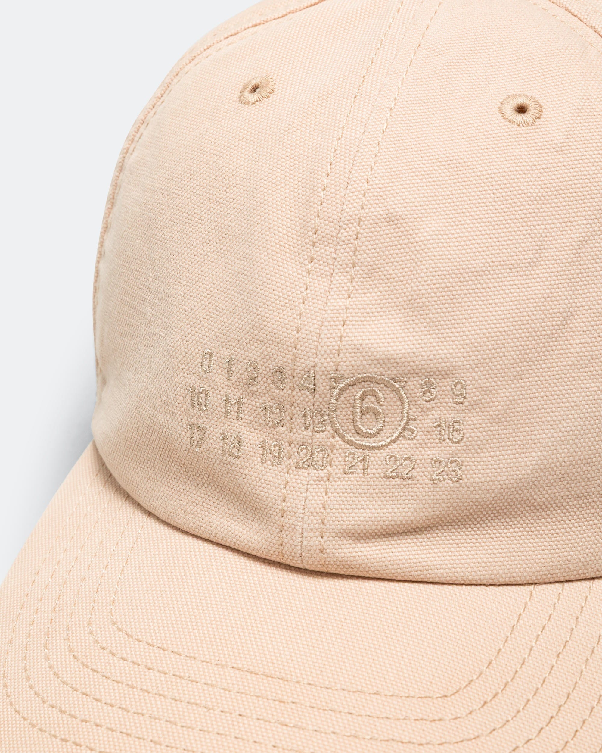 MM6 Cotton Canvas Cap - Pink