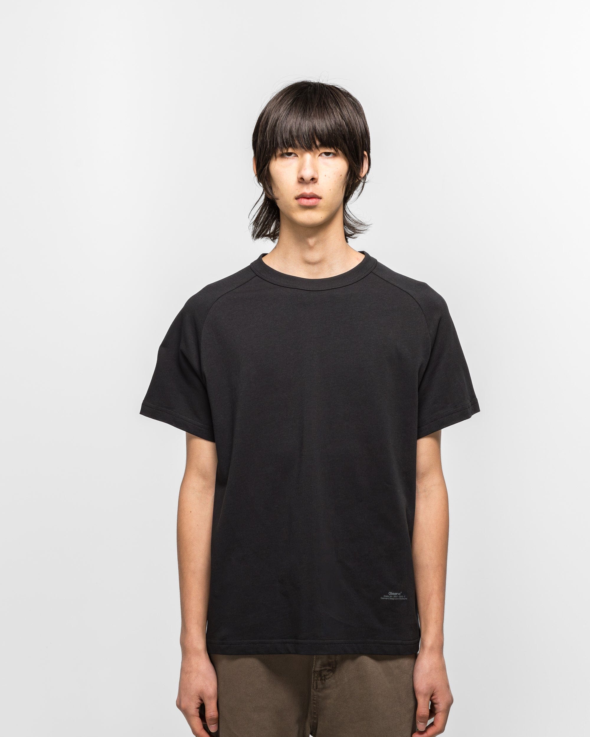 Observe Raglan T-Shirt - Black