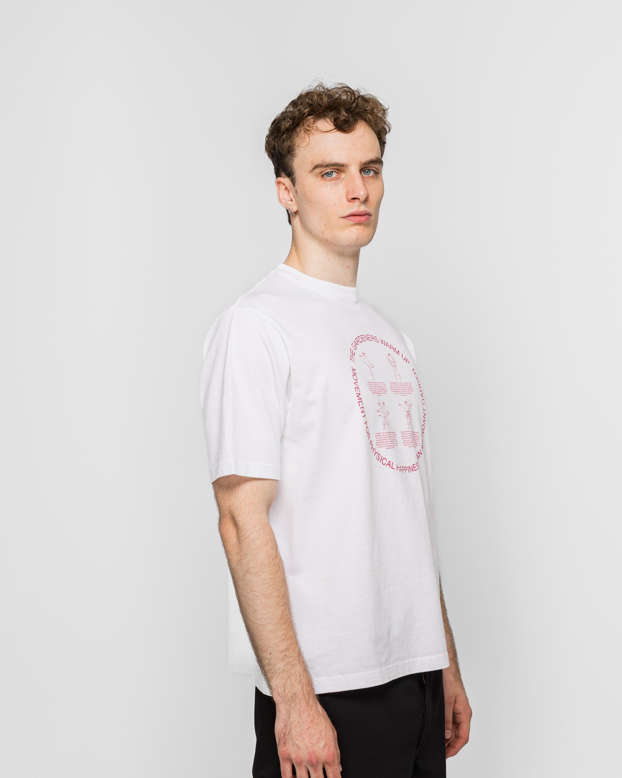 Dudley Coppice Garderners Warm Up T-Shirt - White