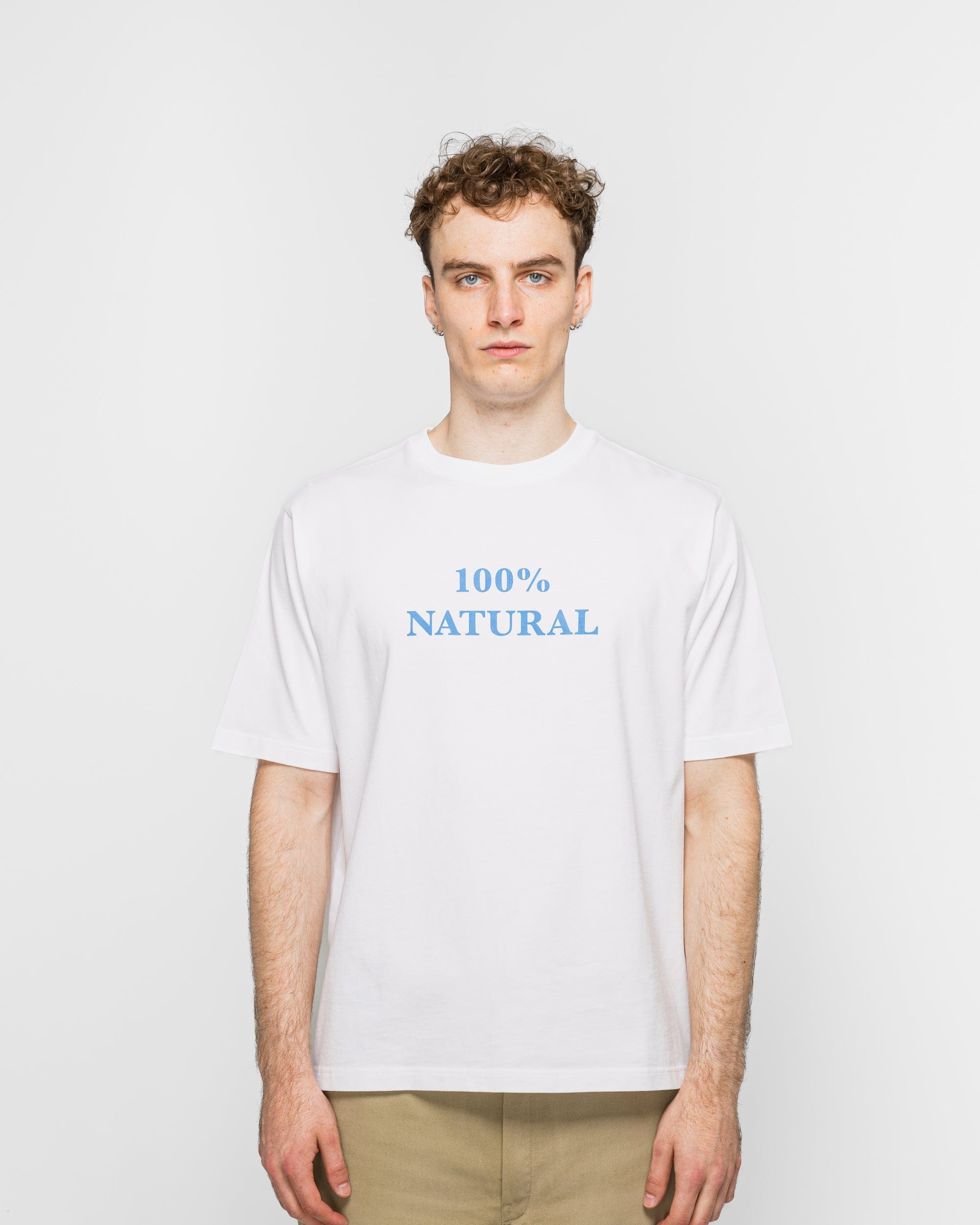 Dudley Coppice 100% Natural T-Shirt - White