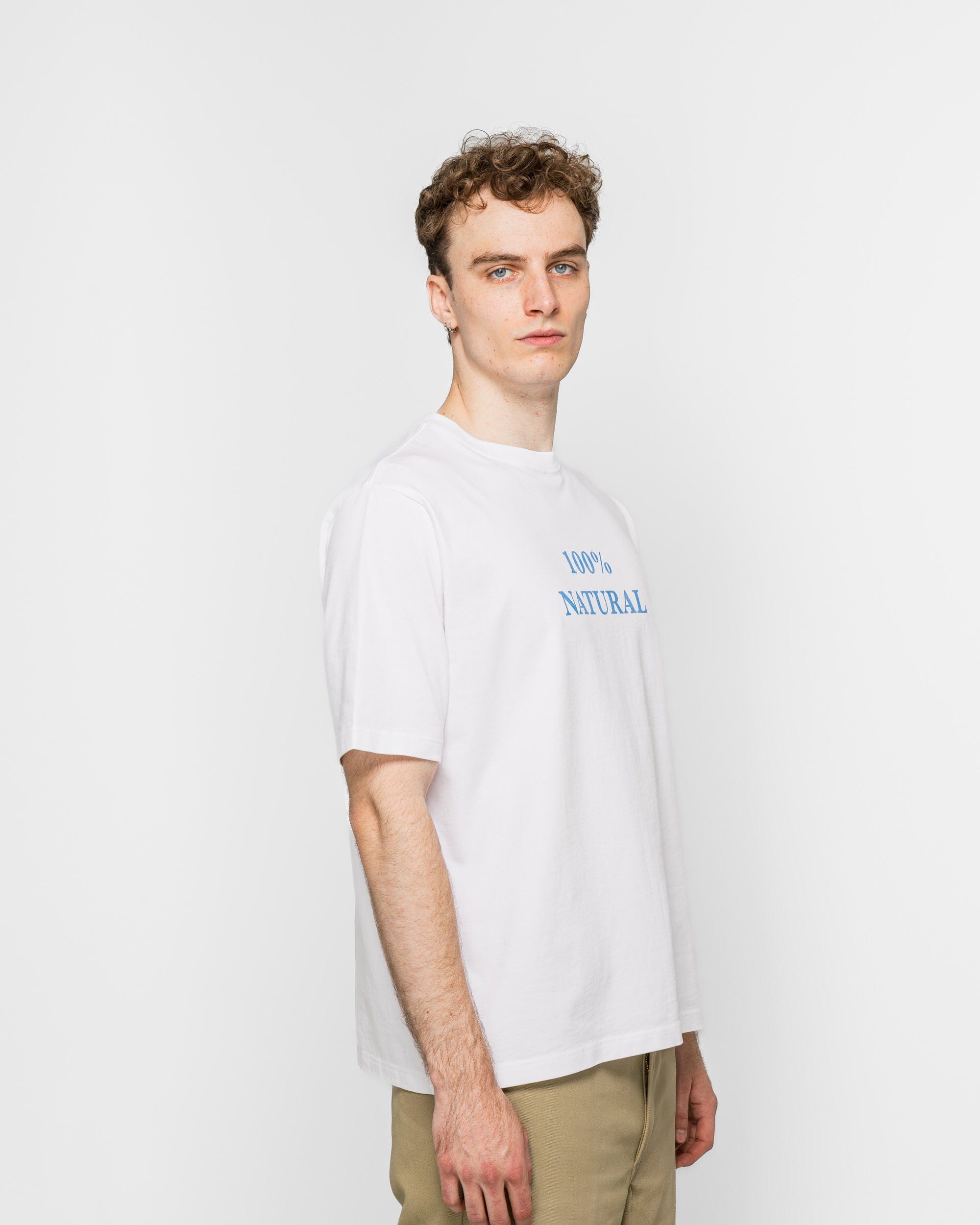 Dudley Coppice 100% Natural T-Shirt - White