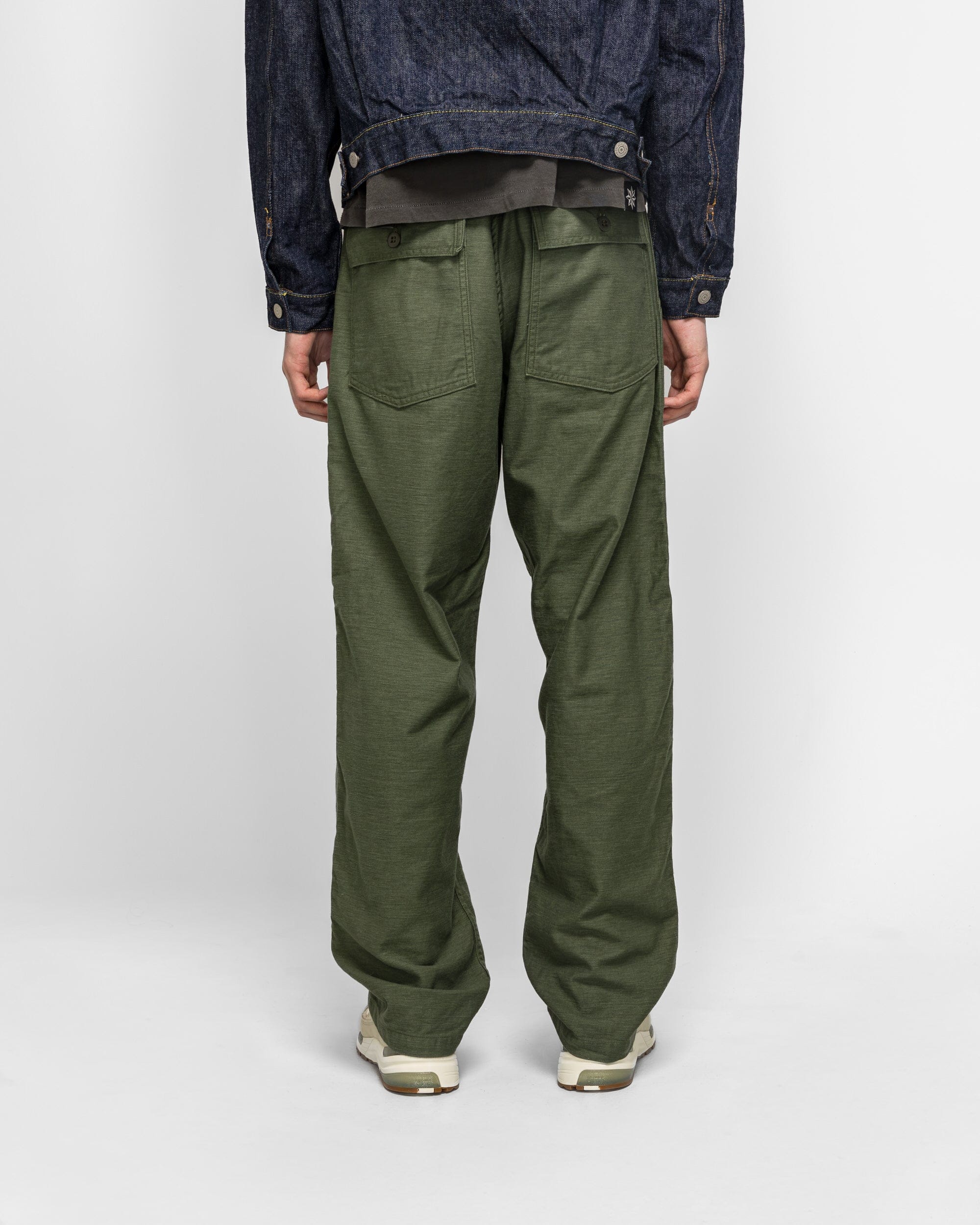 orSlow US Army Fatigue Pants (Regular Fit) - Green