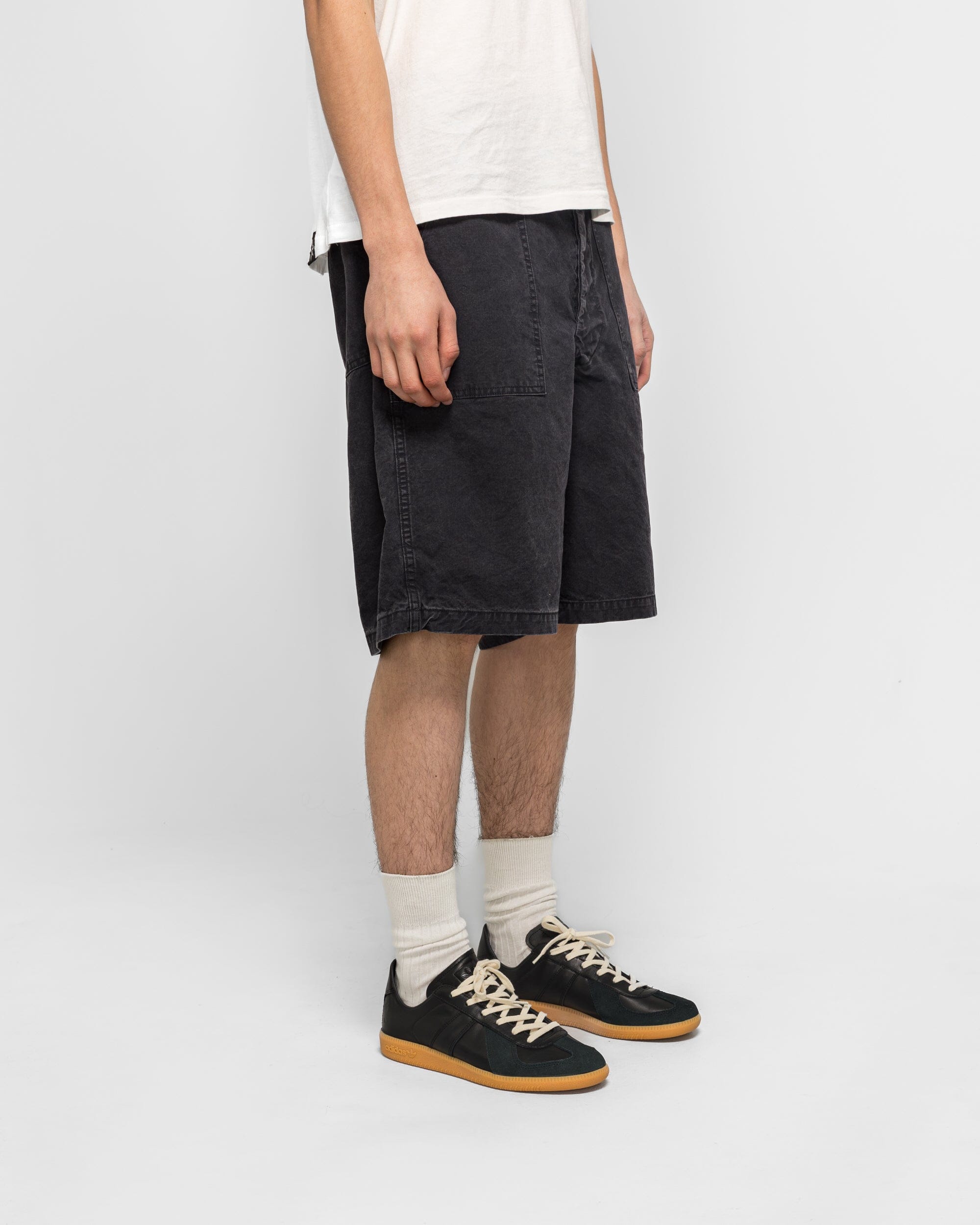 orSlow Summer Fatigue Shorts - Black