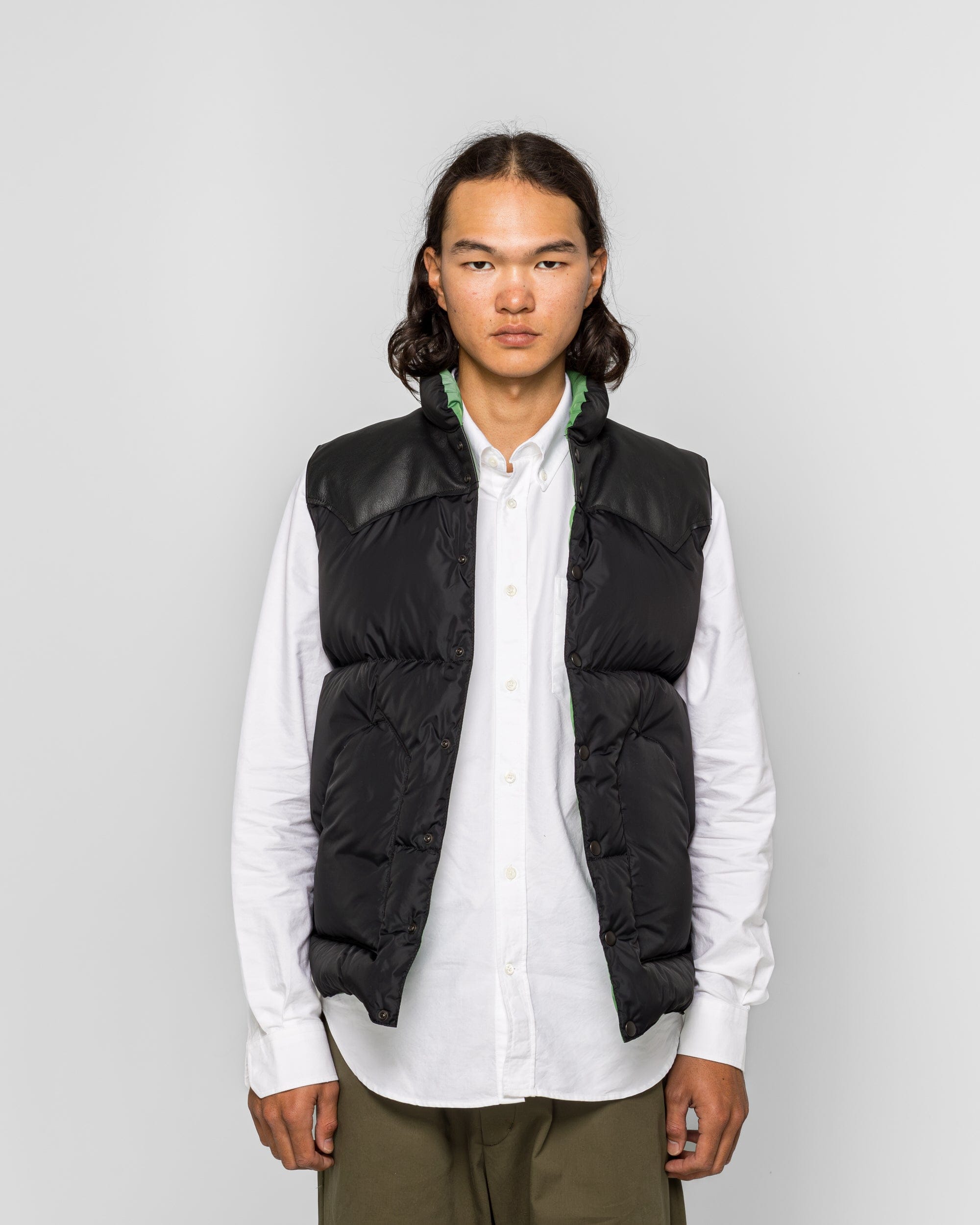 Rocky Mountain Featherbed Down Vest for UP THERE - Black