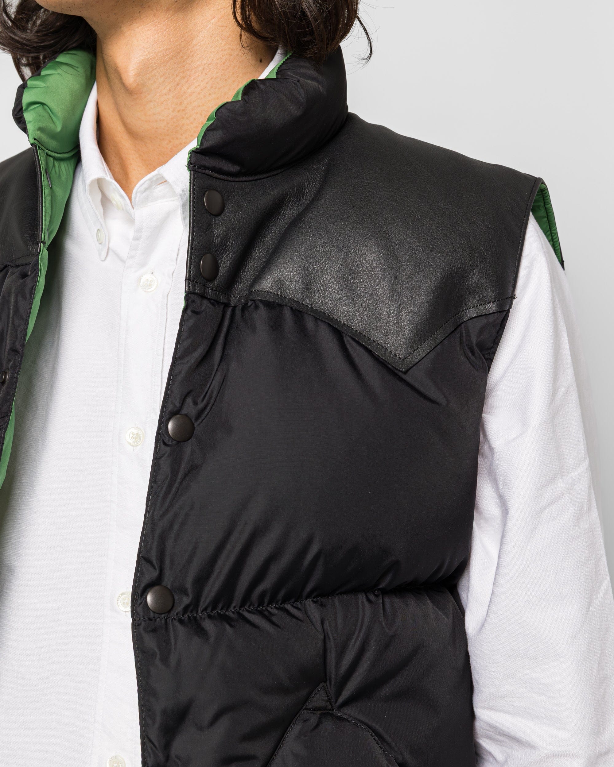 Rocky Mountain Featherbed Down Vest for UP THERE - Black