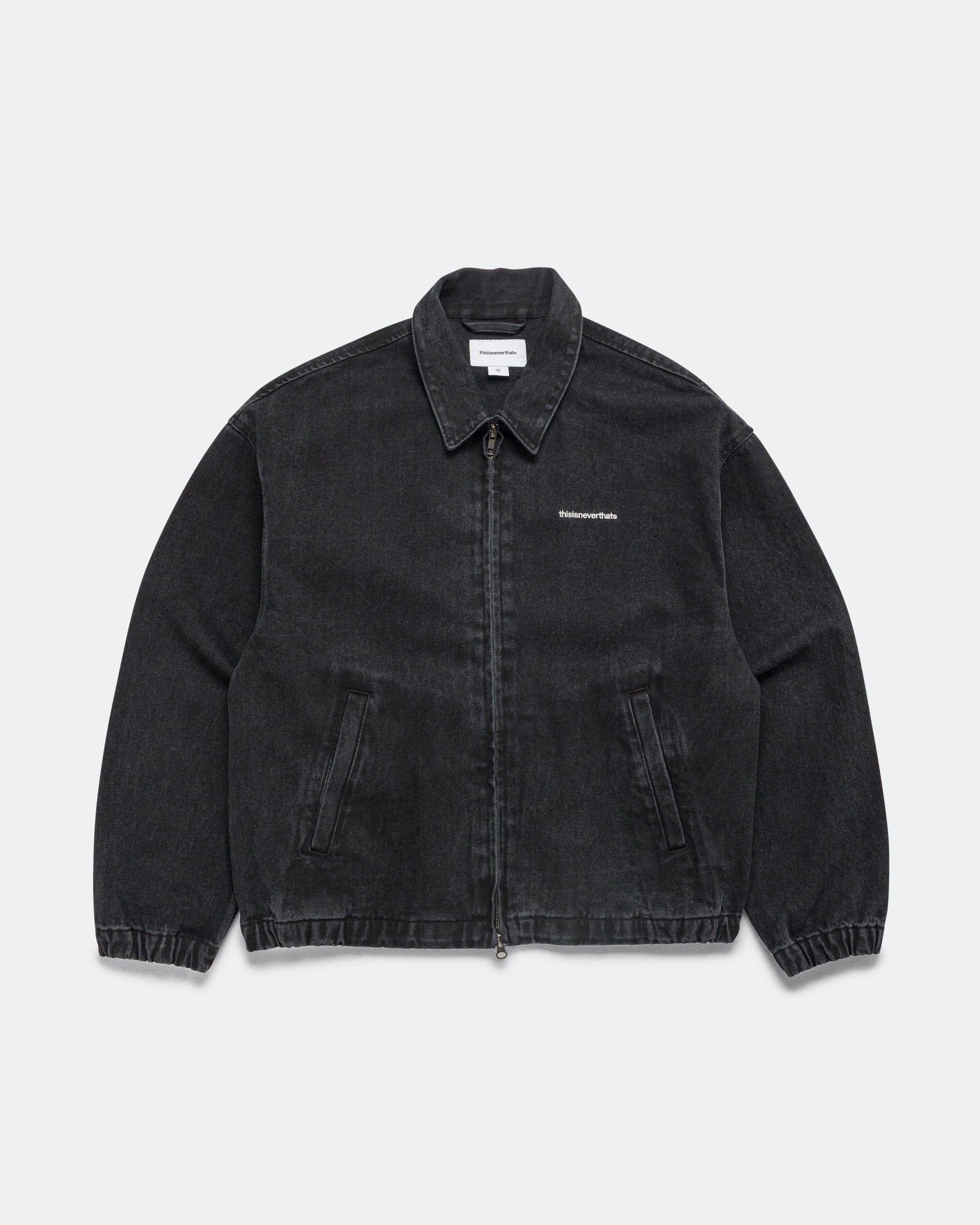 thisisneverthat Denim Blouson Jacket - Black
