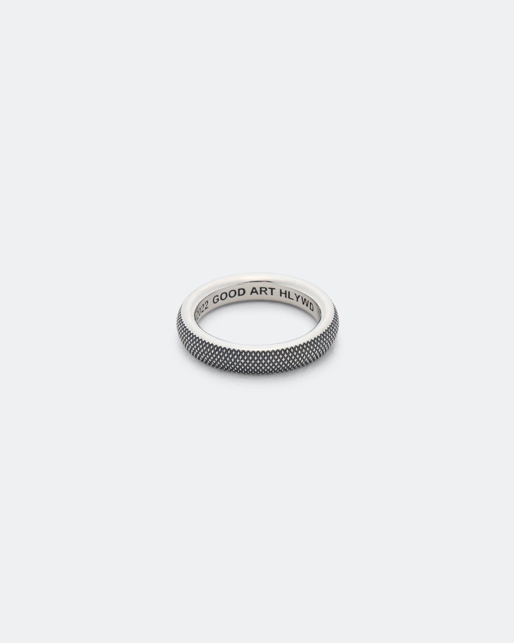 Good Art Hlywd Spacer Ring Goosebumps - 925 Silver