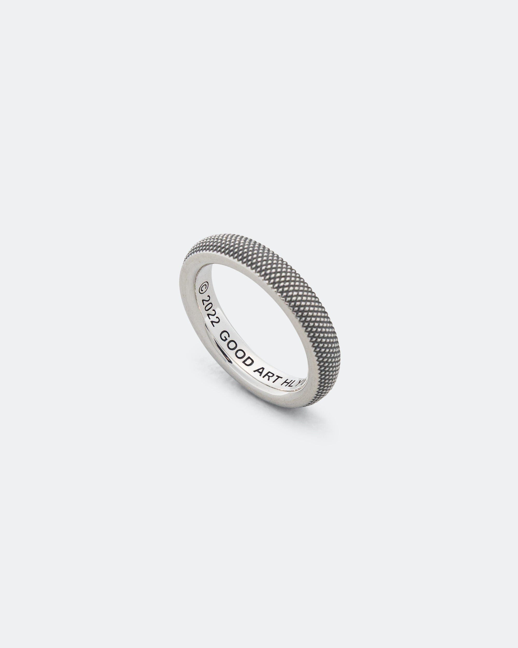 Good Art Hlywd Spacer Ring Goosebumps - 925 Silver