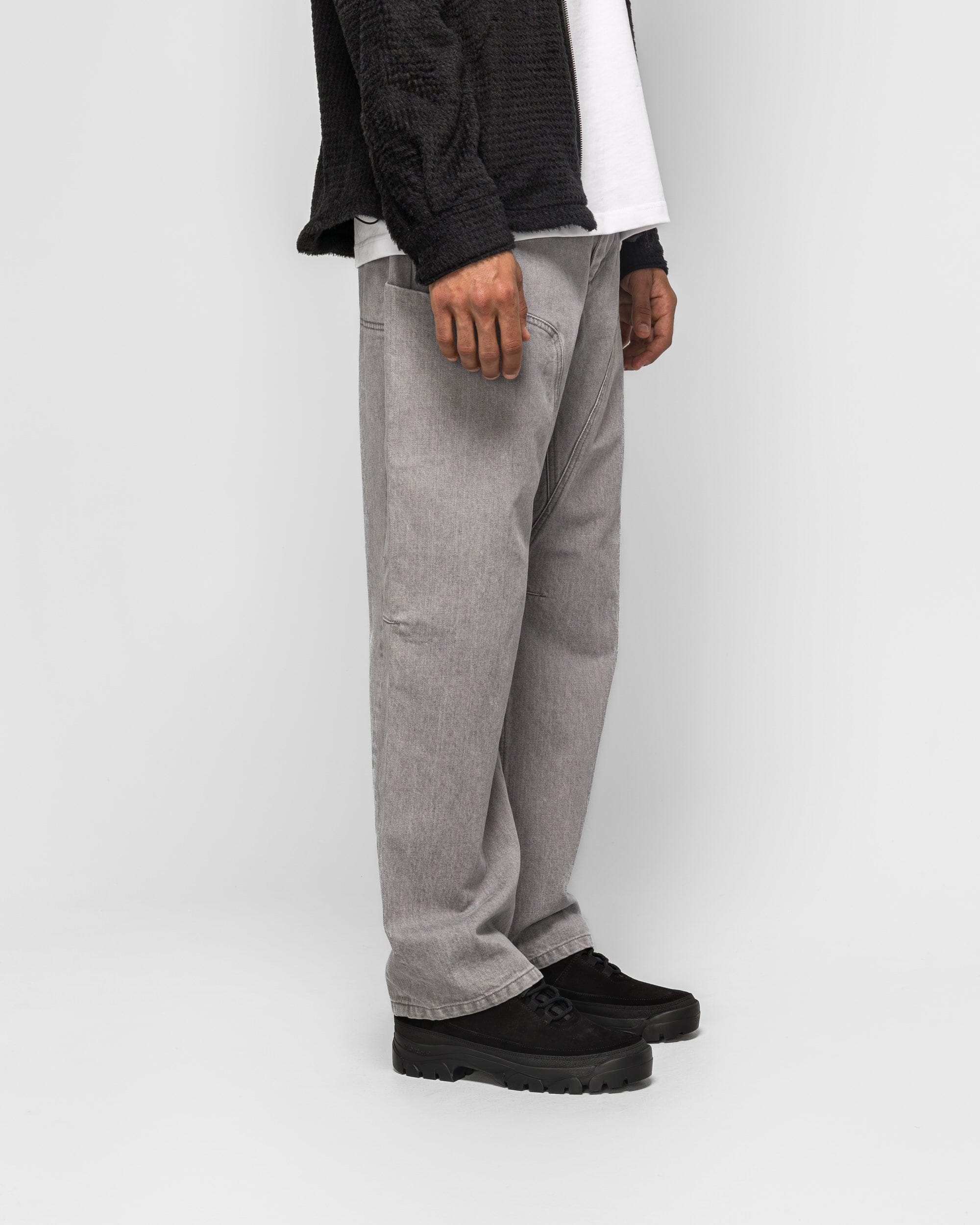 HAVEN Rig Pant Bio Wash Cotton Denim - Light Grey