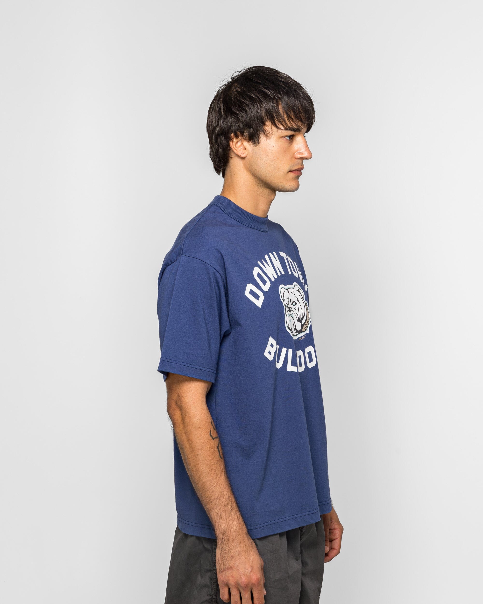 Unlikely Authentic Graphic Tee BULLDOGS - Blue