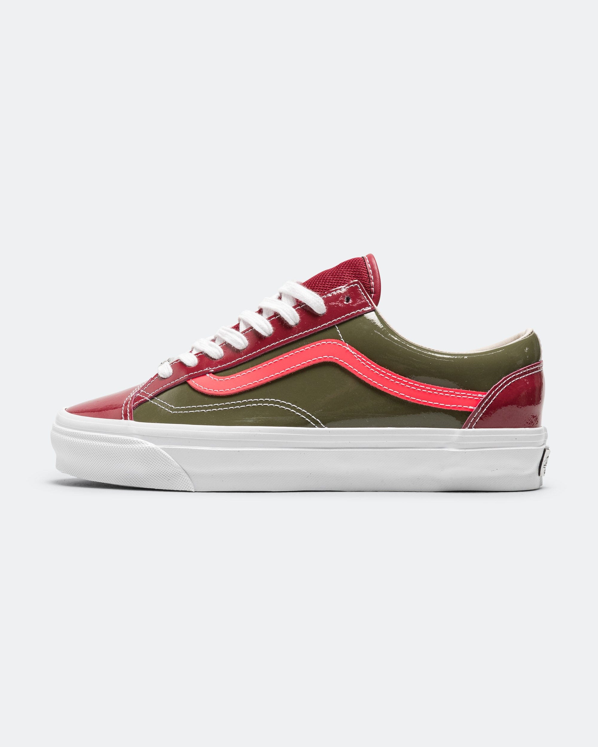 Vans LX Old Skool 36 - Patent Bordeaux/Olive