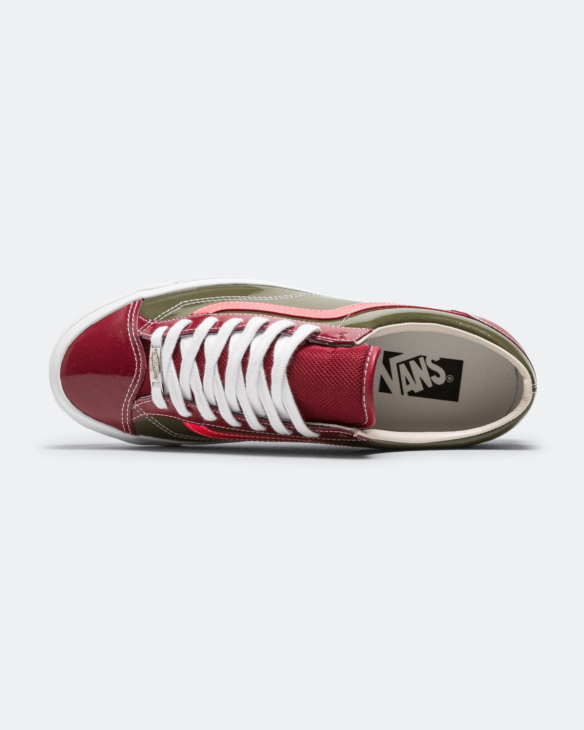 Vans LX Old Skool 36 - Patent Bordeaux/Olive