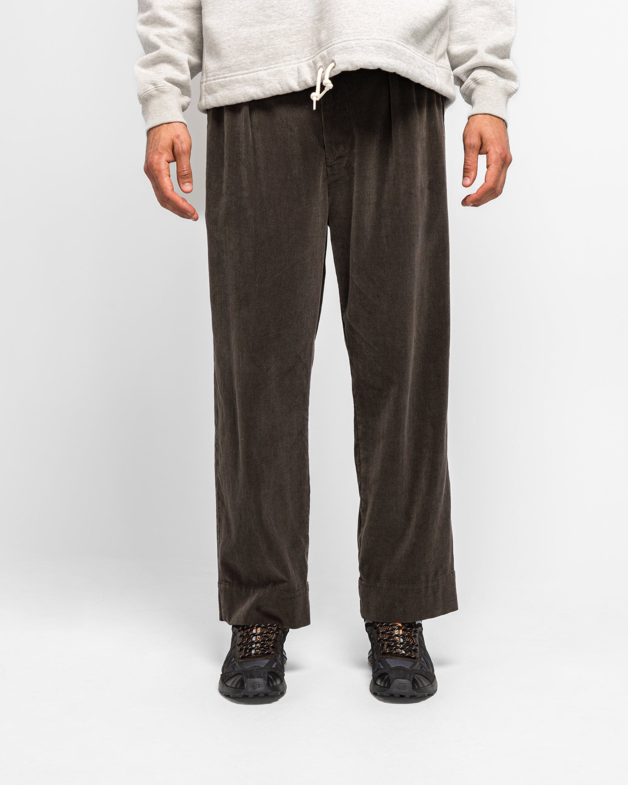 Unlikely Corduroy 2P Trousers - Charcoal Grey