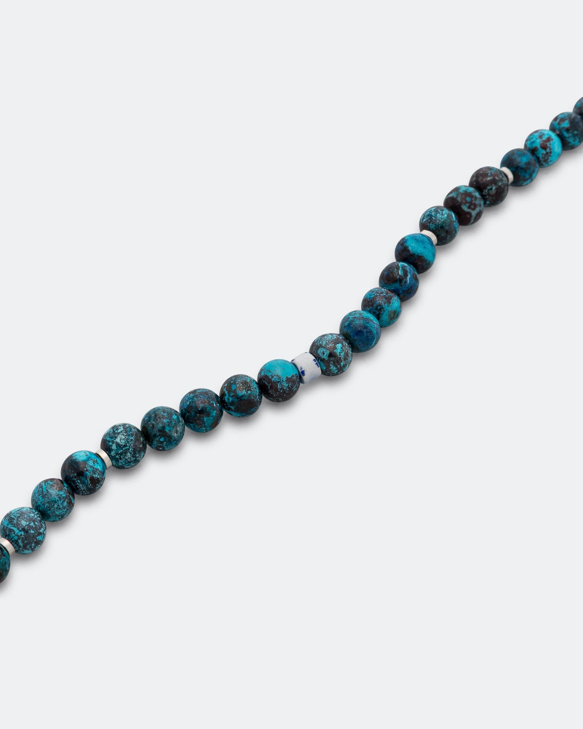 Mikia Circle8 Bracelet - Chrysocolla/925 Silver