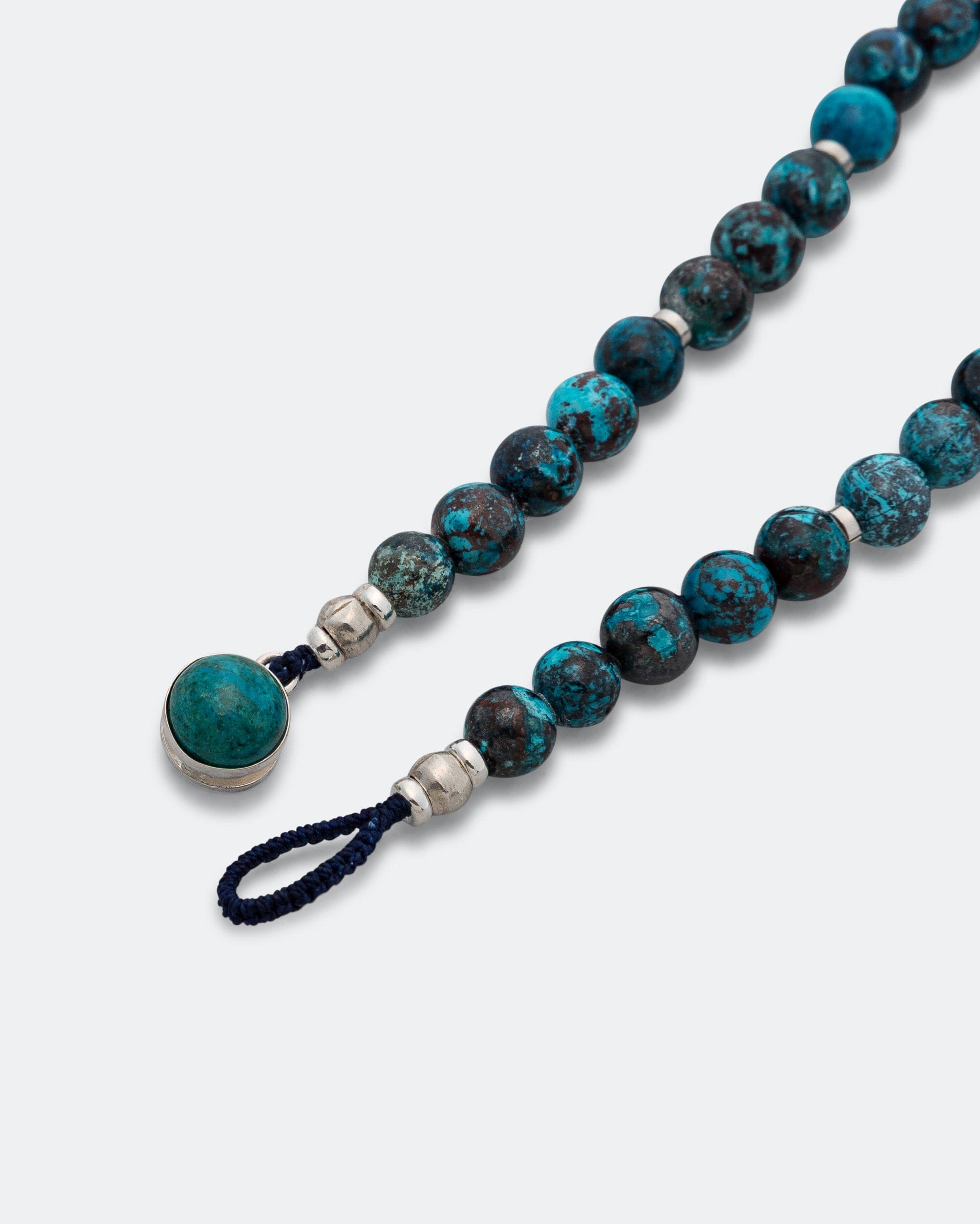 Mikia Circle8 Bracelet - Chrysocolla/925 Silver