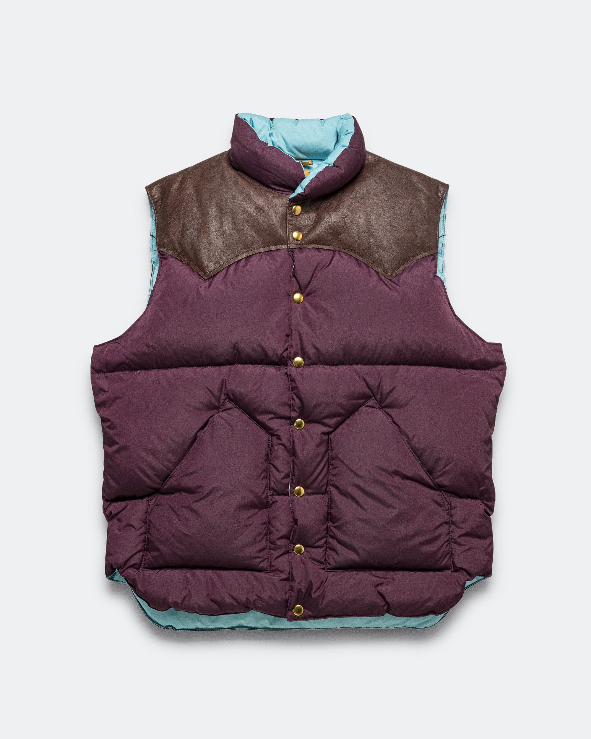 Rocky Mountain Featherbed Down Vest - Plum