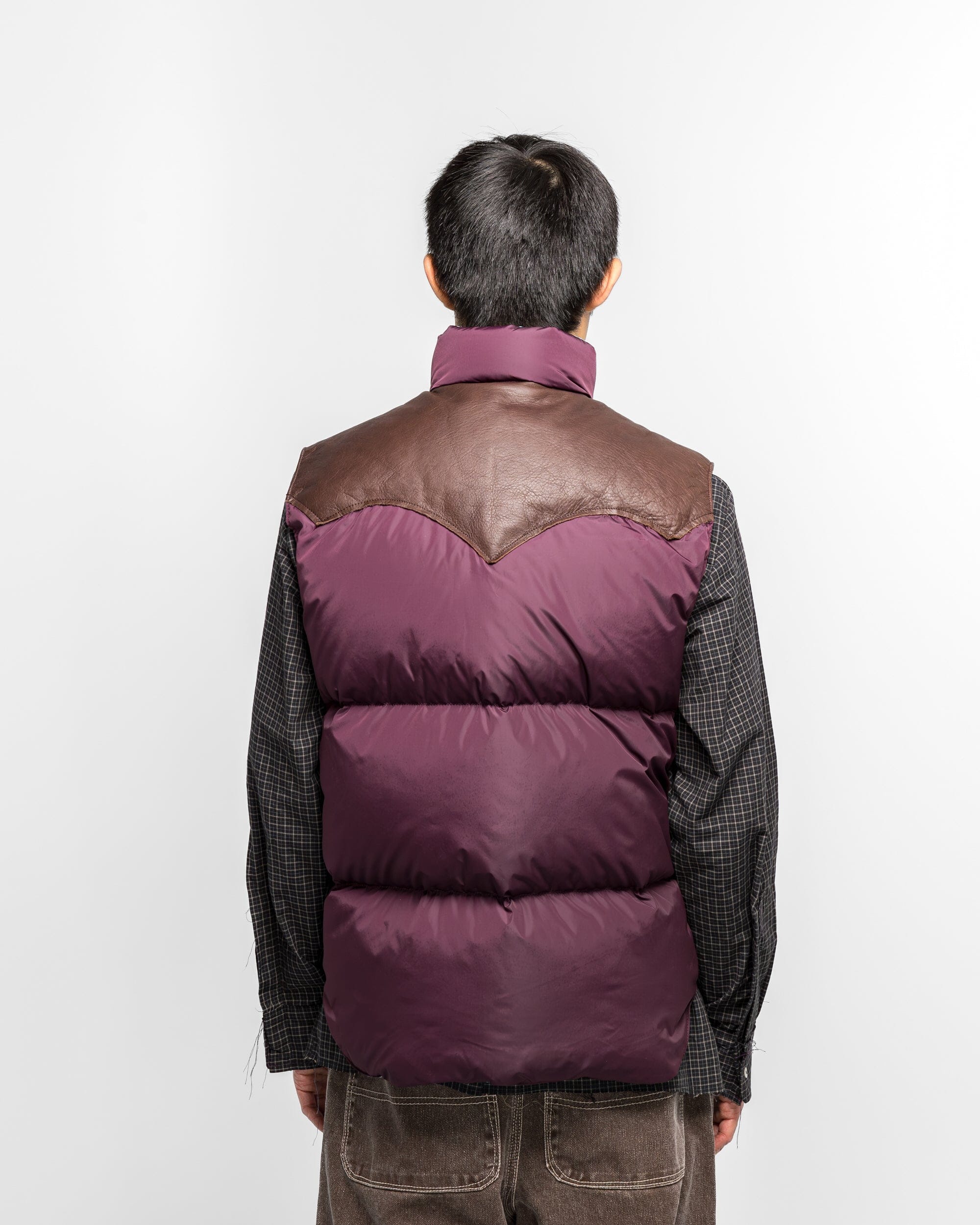 Rocky Mountain Featherbed Down Vest - Plum