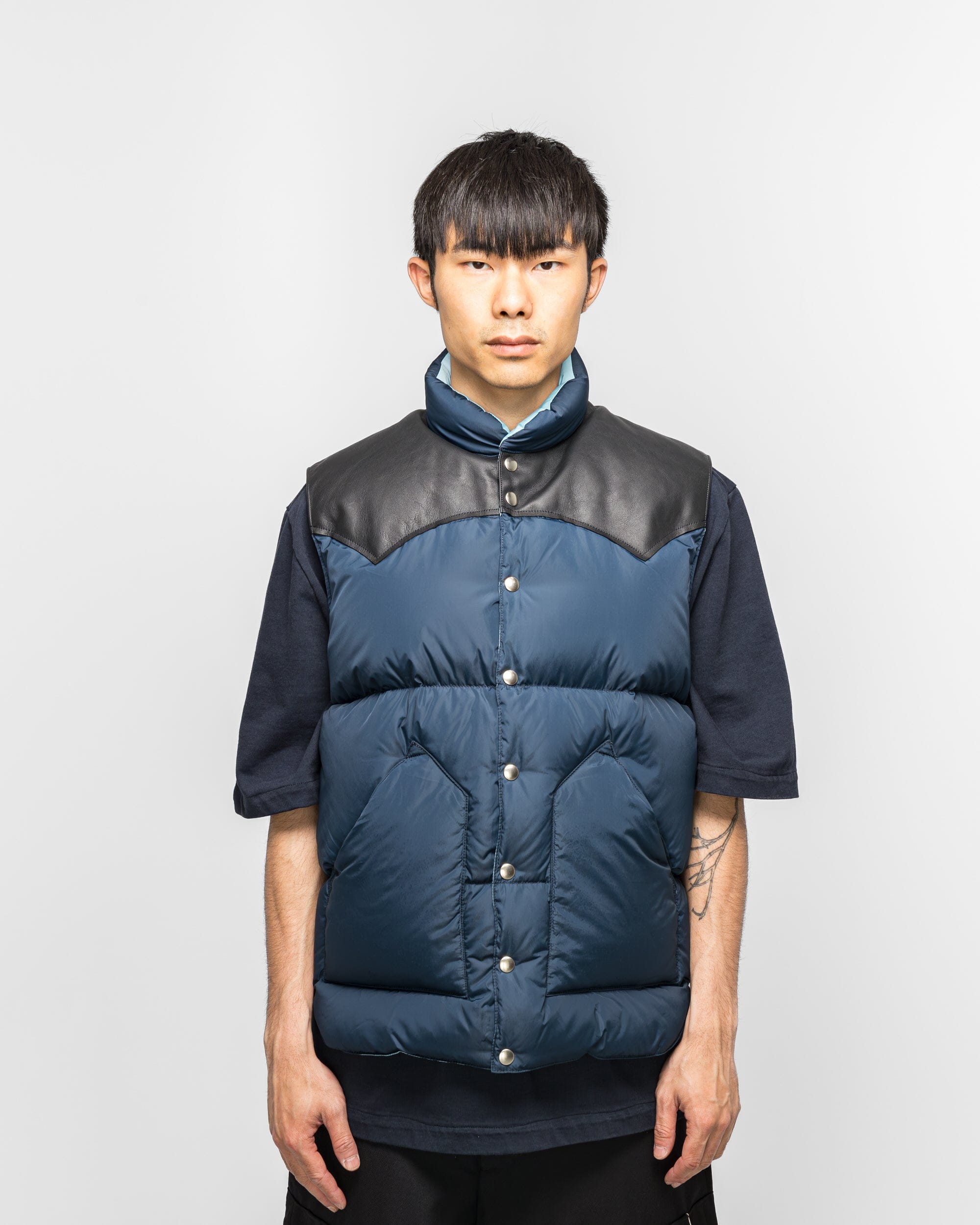 Rocky Mountain Featherbed Down Vest - Dark Navy
