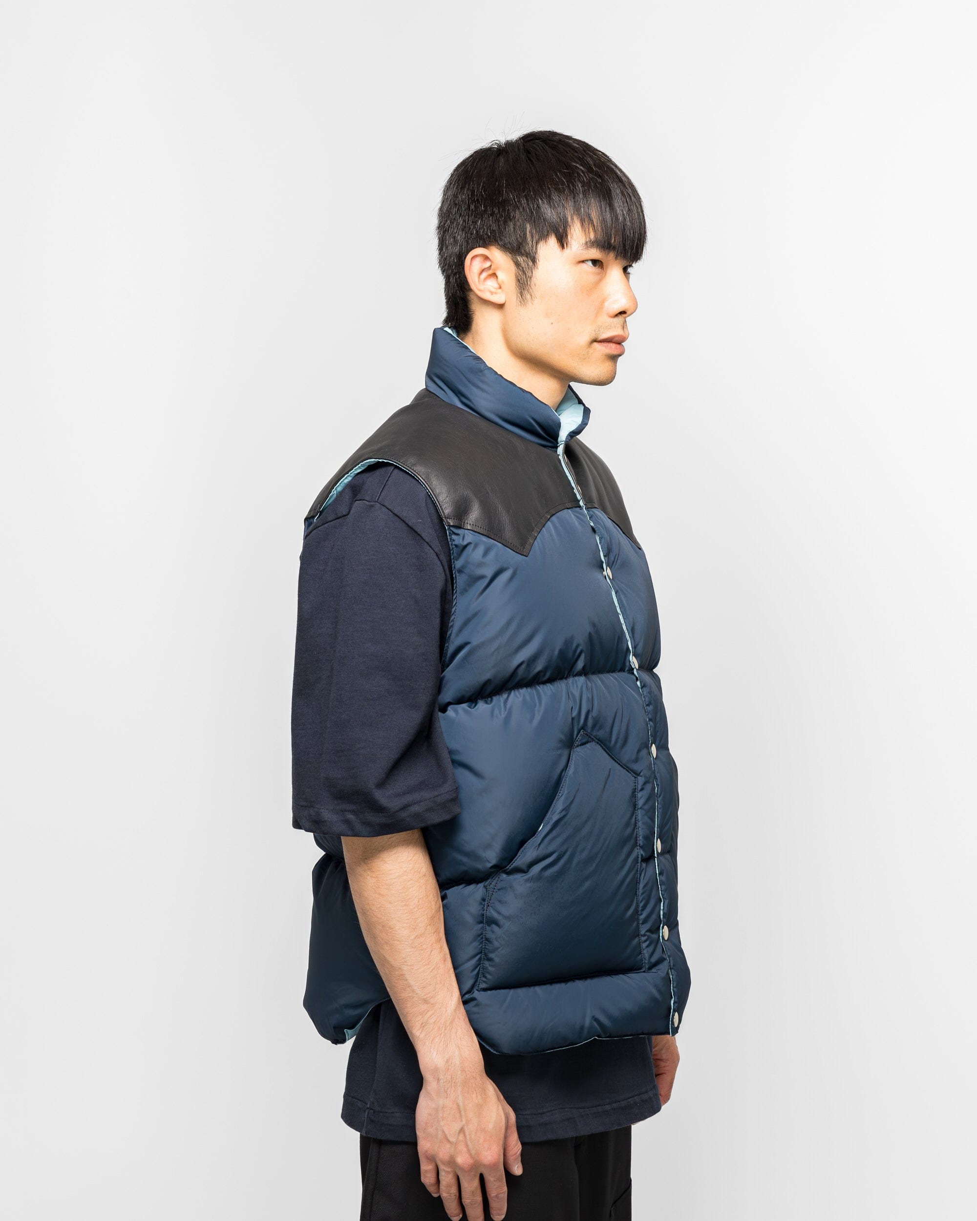 Rocky Mountain Featherbed Down Vest - Dark Navy