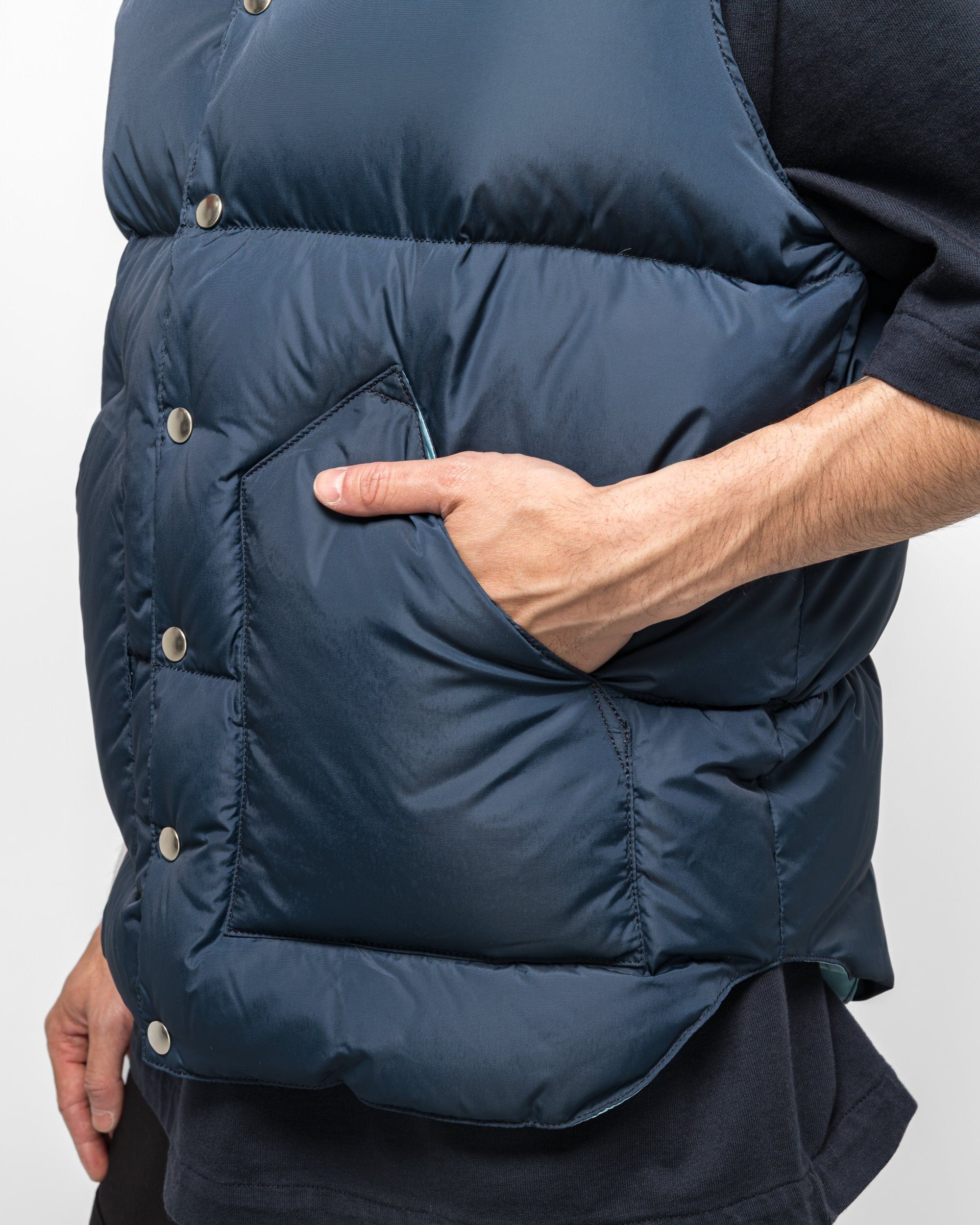 Rocky Mountain Featherbed Down Vest - Dark Navy
