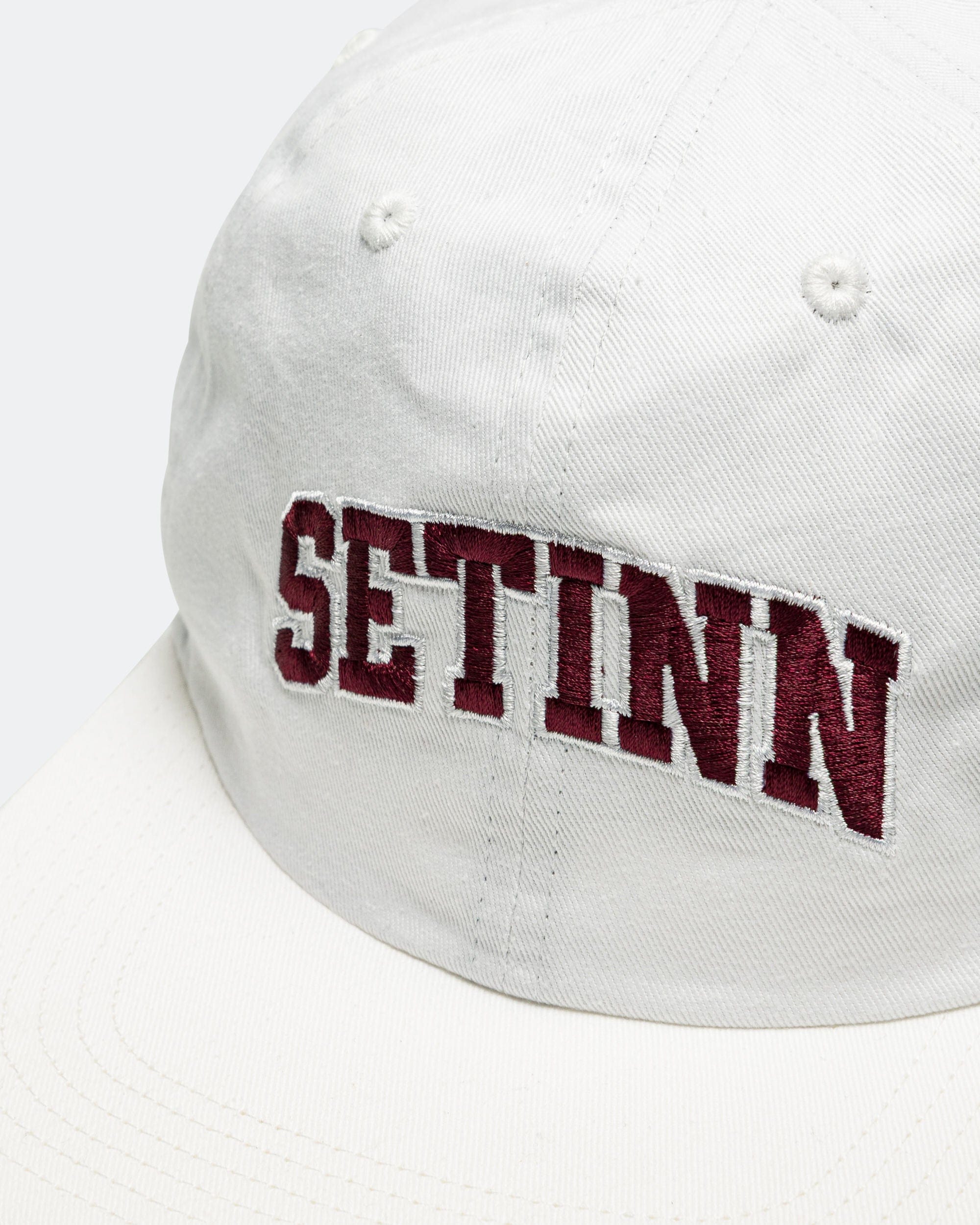 Setinn College Logo Cap - White