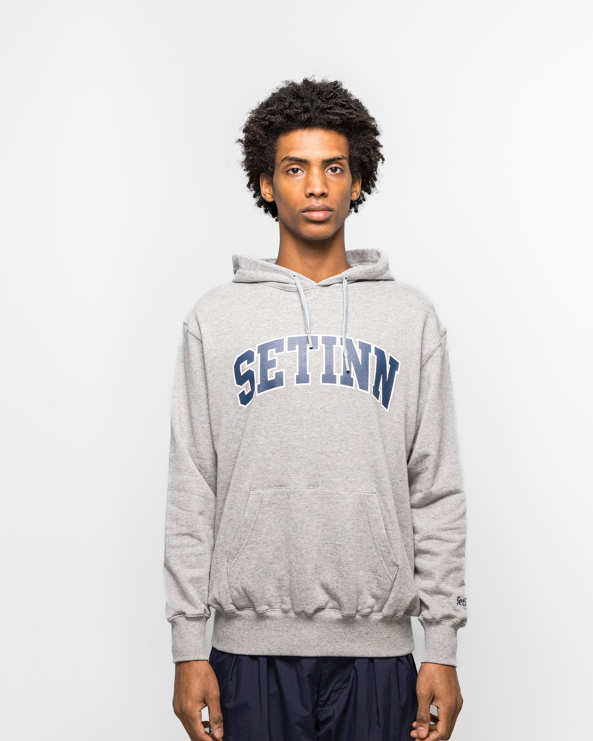 Setinn College Logo Hoodie - Grey