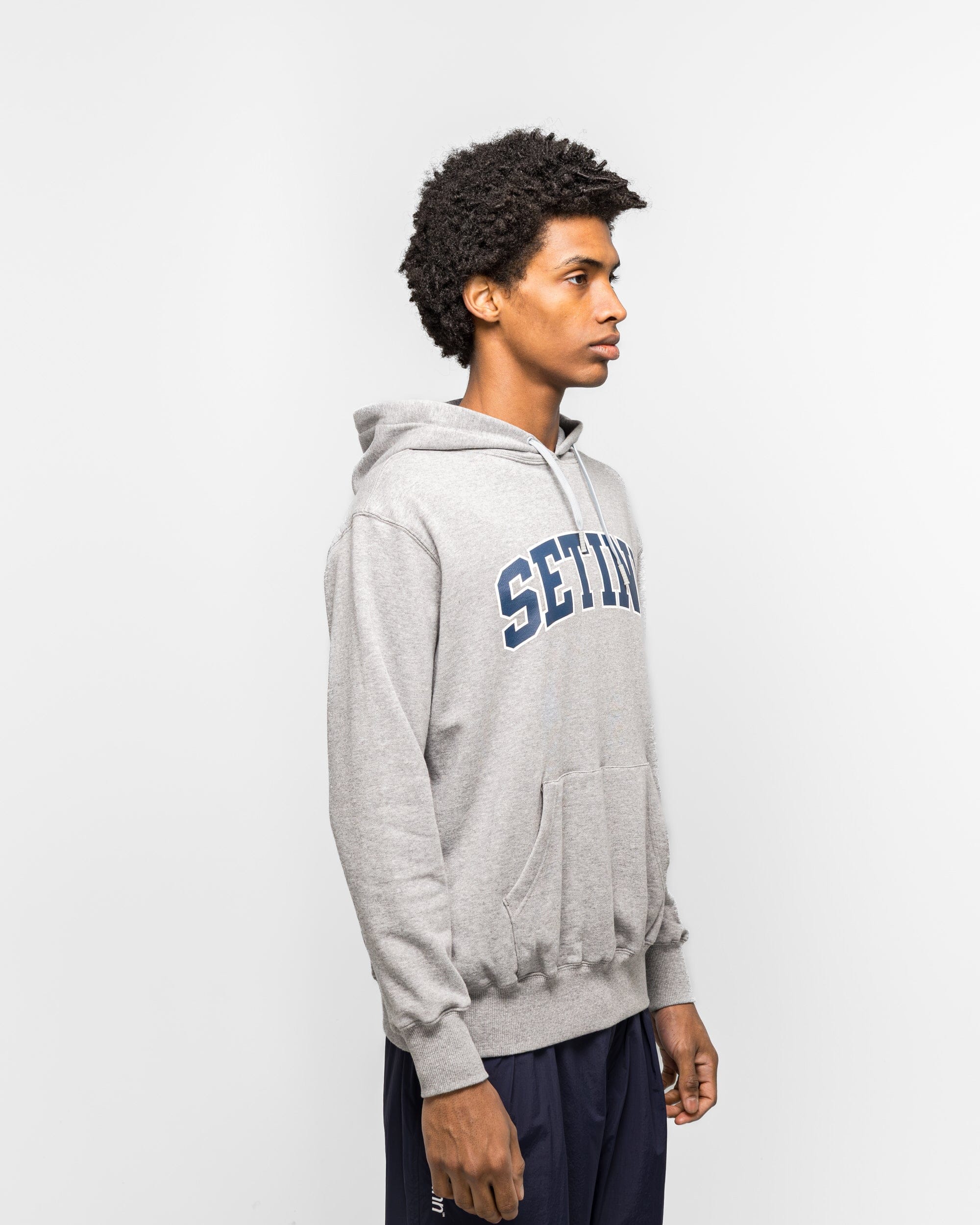 Setinn College Logo Hoodie - Grey