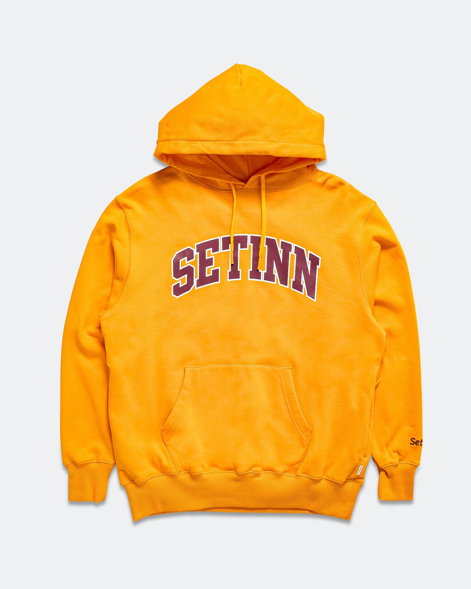 Setinn College Logo Hoodie - Mango