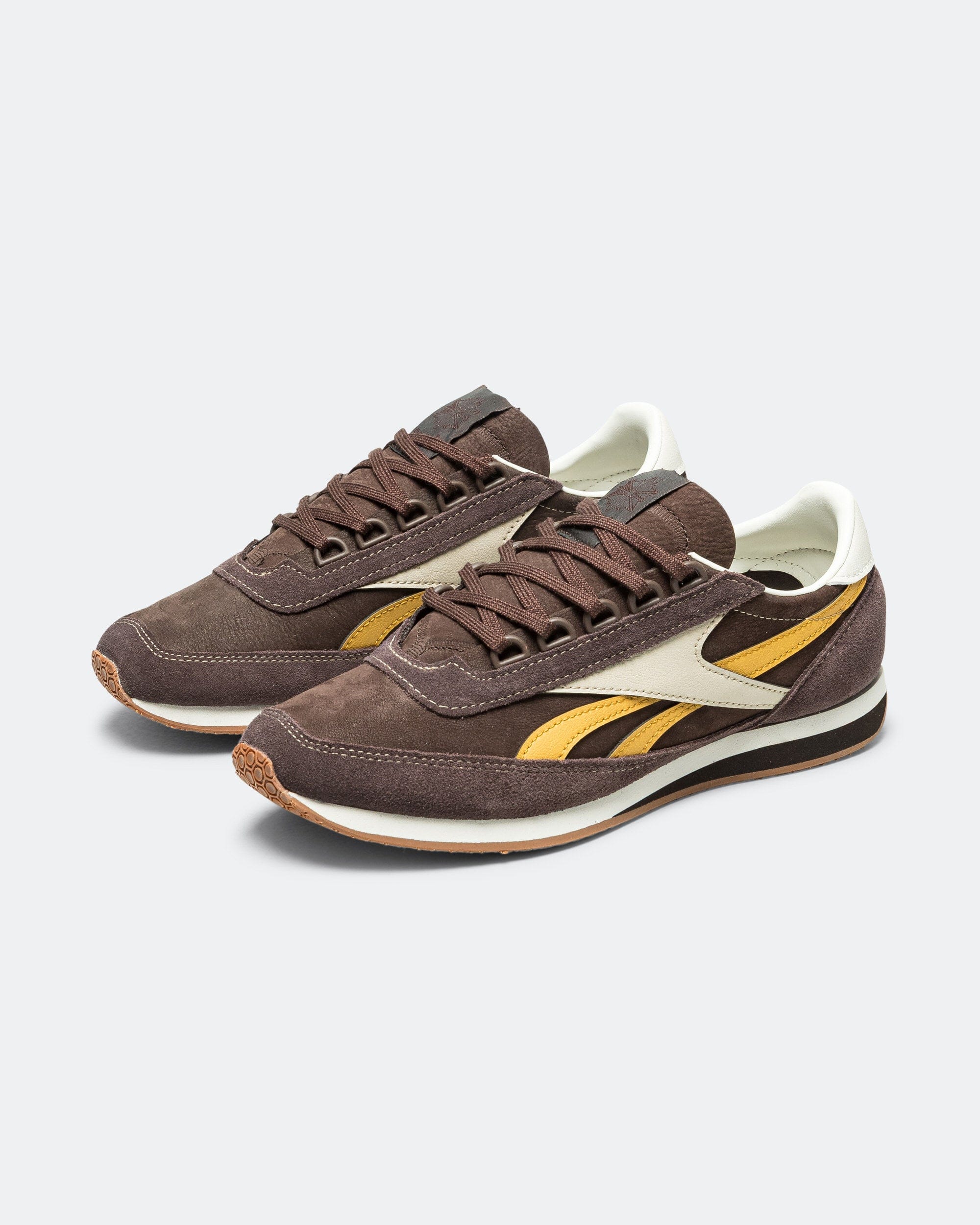 Reebok Camargue - Dark Brown/Campus Brown-Gold